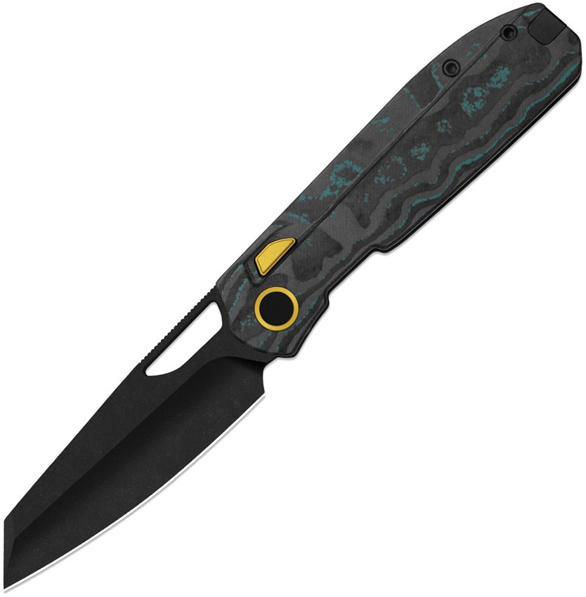 Kizer Cutlery Mash Shipwreck Carbon Fiber Folding M390 Pocket Knife 3699BSA3