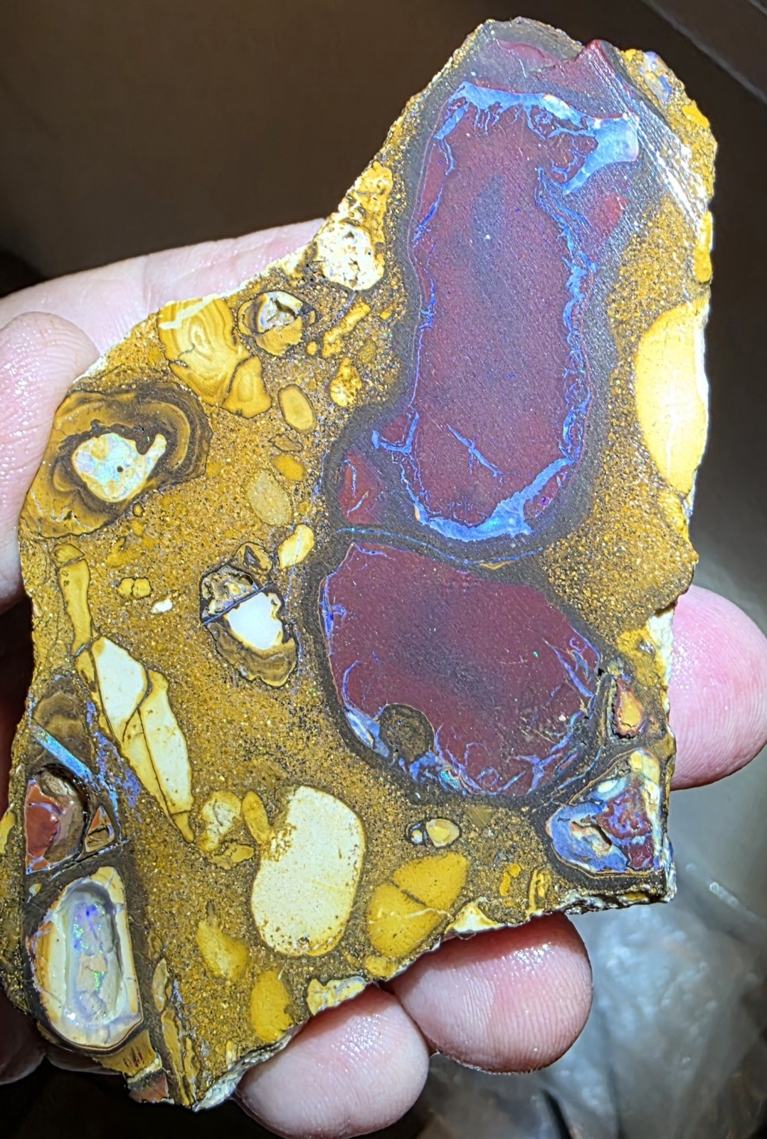Australian Boulder opal rough 490 carats  Make An Offer