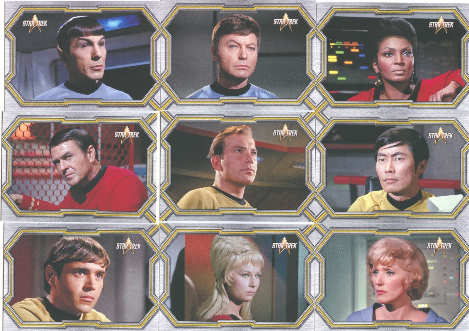 NEW Star Trek Connections Complete 90 card base set plus 2 empty wrappers