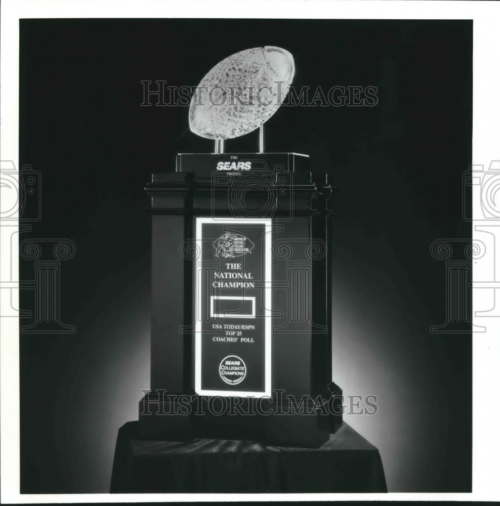 1999 Press Photo College Football Award - nos08256