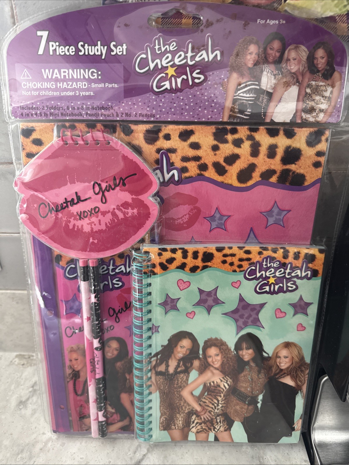 2000s Disney Channel The Cheetah Girls Study Set 7 Piece Rare New Fast Ship