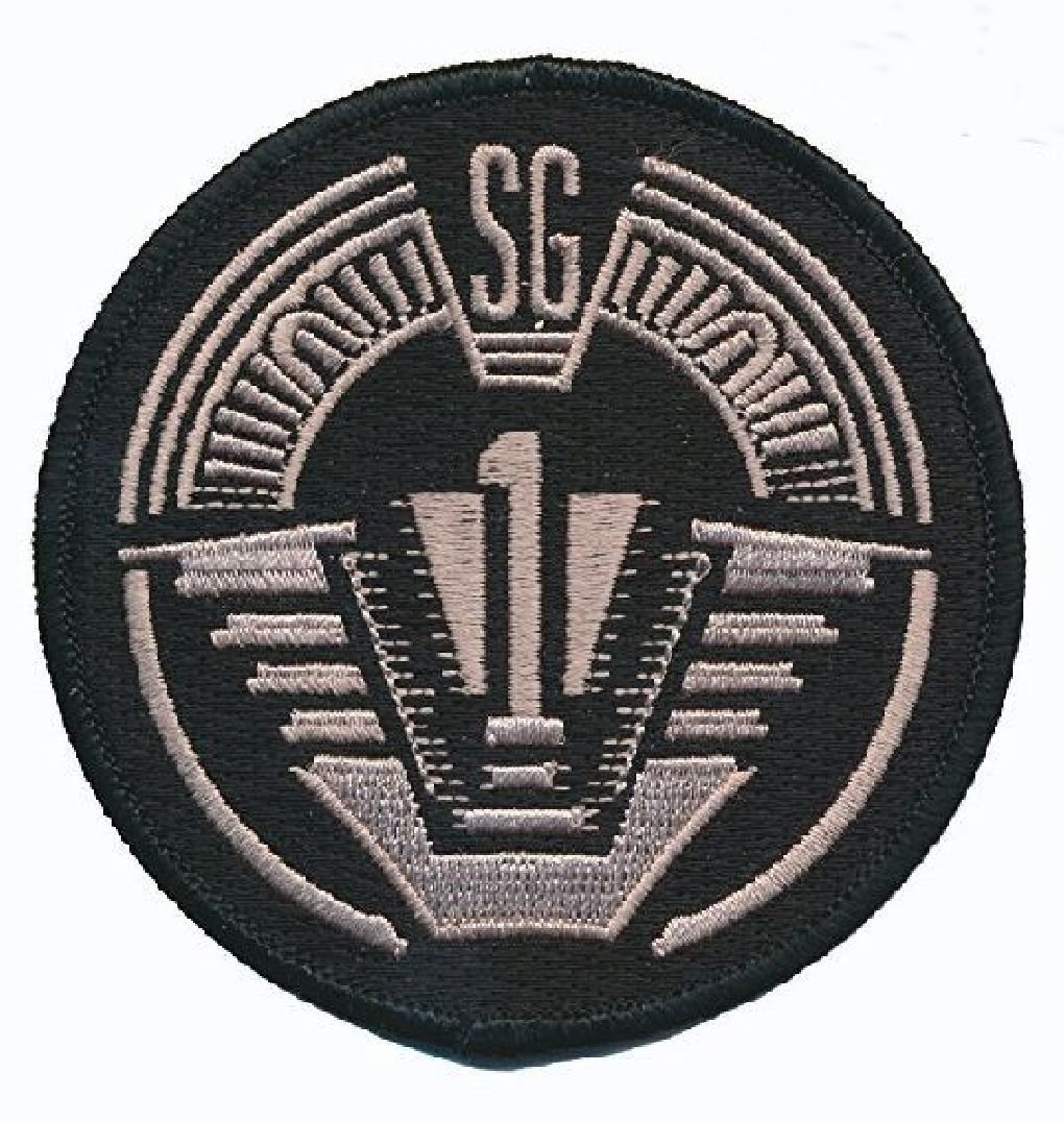 Stargate Star gate SG-1 Project Earth Atlantis U.S.S. Odyssey 3.5 HOOK Patch