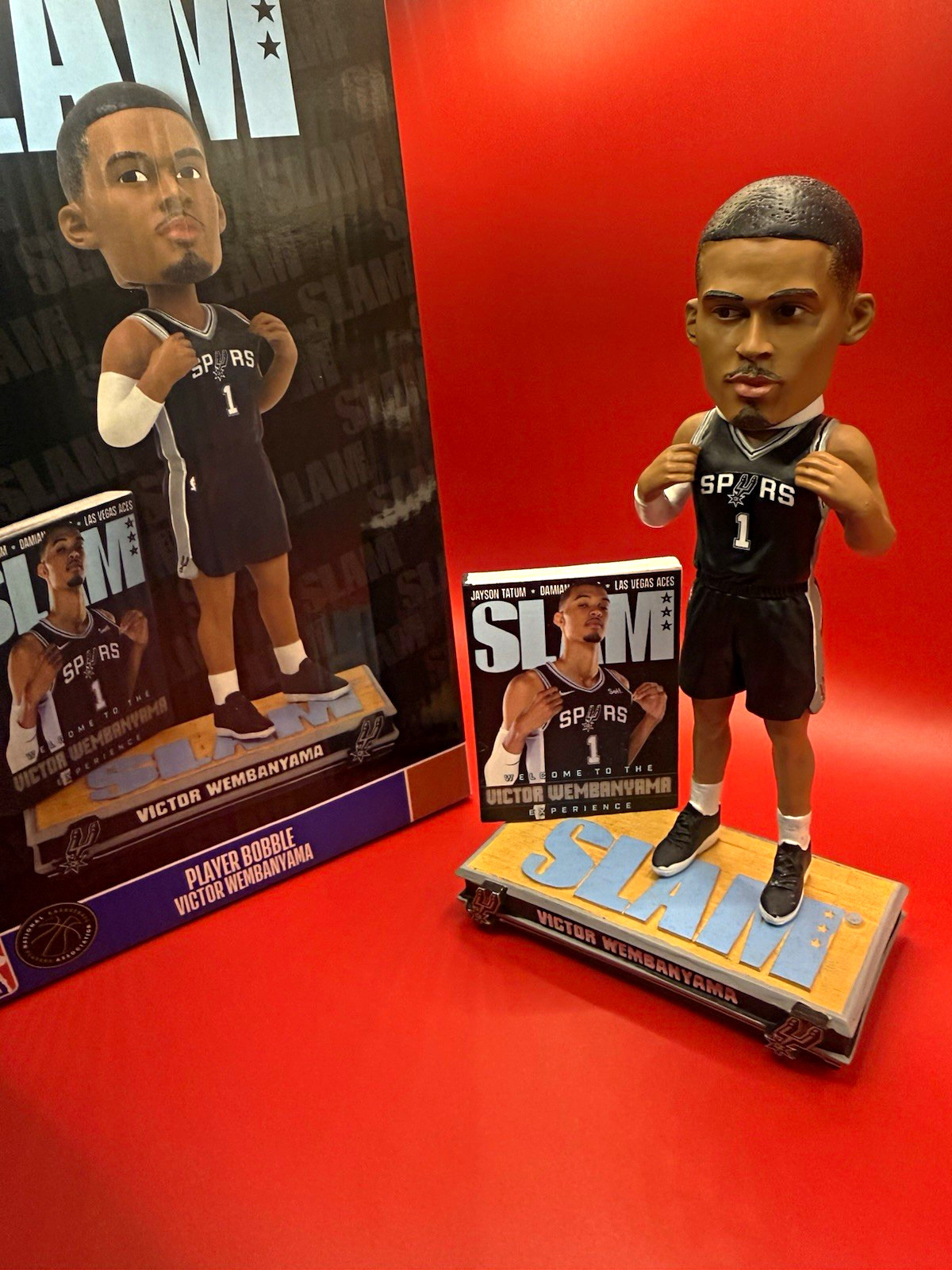 SLAM Victor “Wembanyama” San Antonio Spurs Bobblehead.