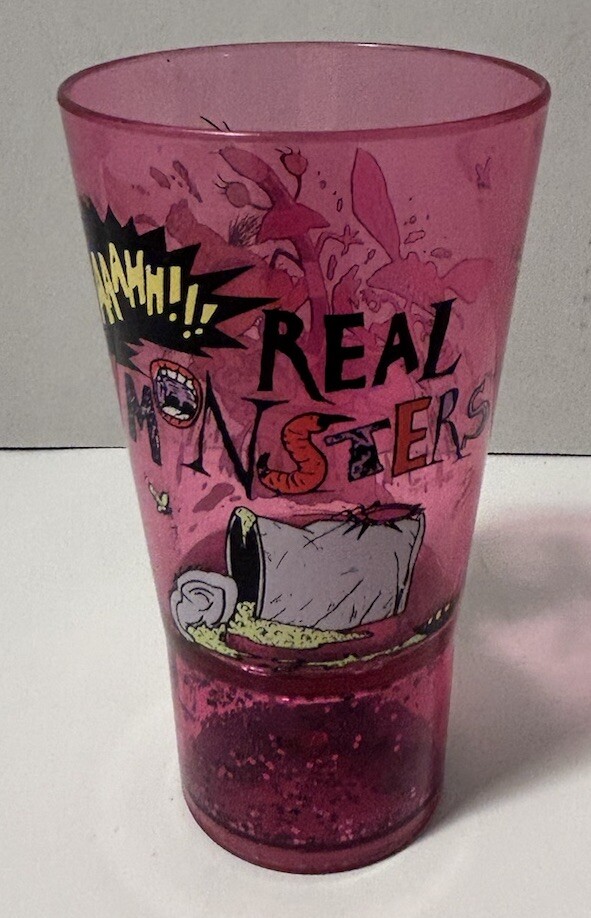 VTG 1997 Nickelodeon AAAHH Real Monsters Cup RARE Small Cup Vintage