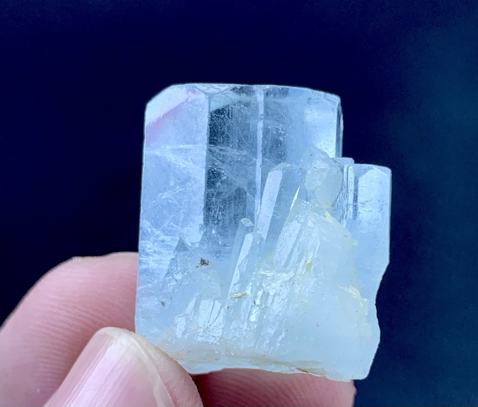Natural Terminated Aquamarine Crystals From Pakistan  10 Grams