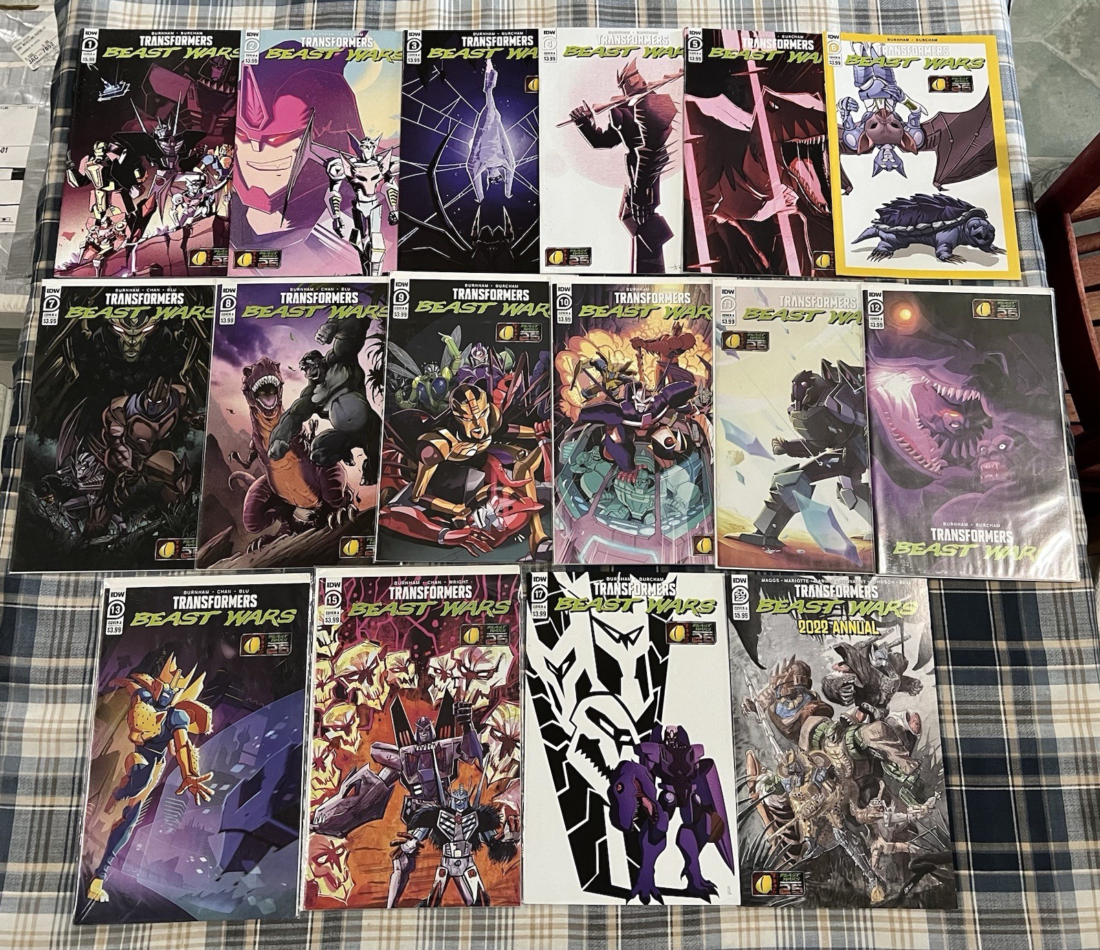 Transformers Beast Wars Comic Lot