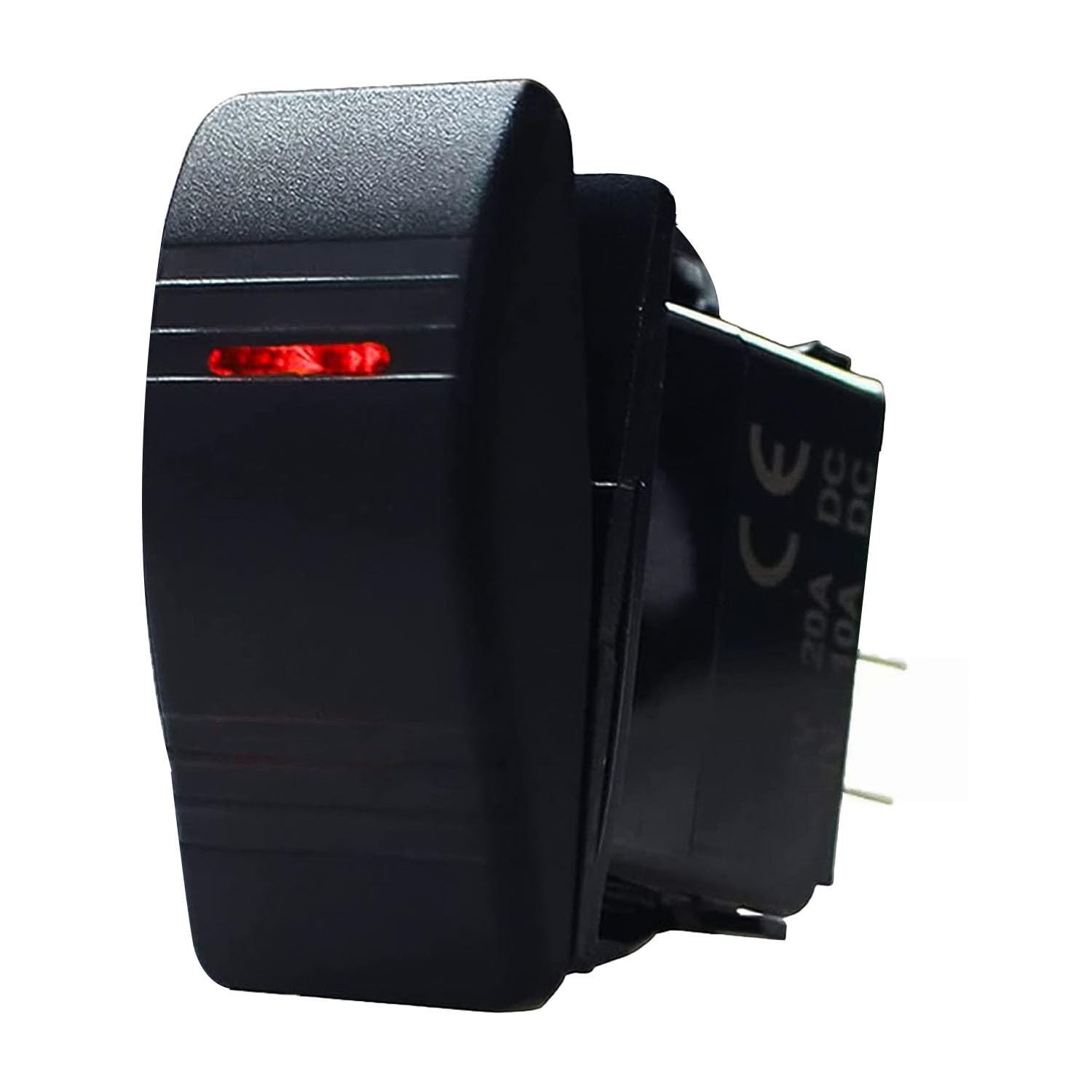 Car-ling Rocker Switch with LED Light 12V 24V SPST On-Off Waterproof for Car ...