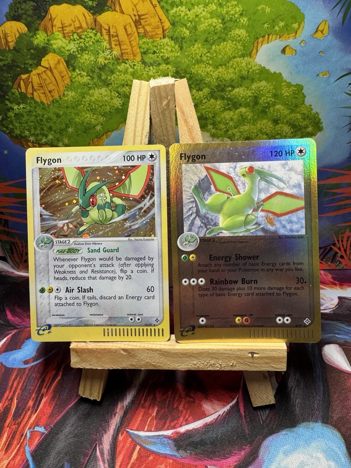 Flygon 15/97 E-League EX Dragon Cosmos Holo & Reverse Holo 4/97