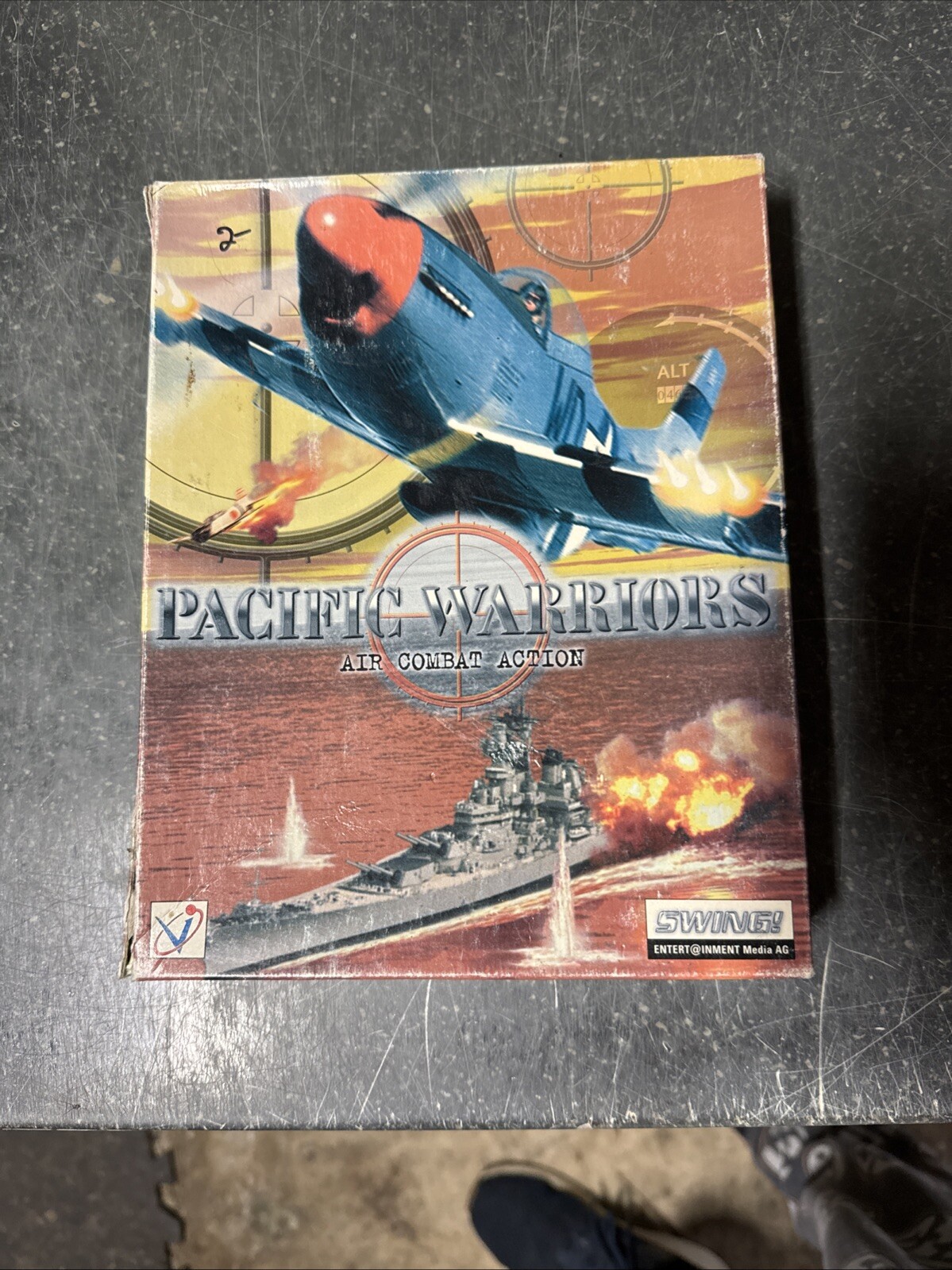 PACIFIC WARRIORS AIR COMBAT ACTION SWING PC BIG BOX