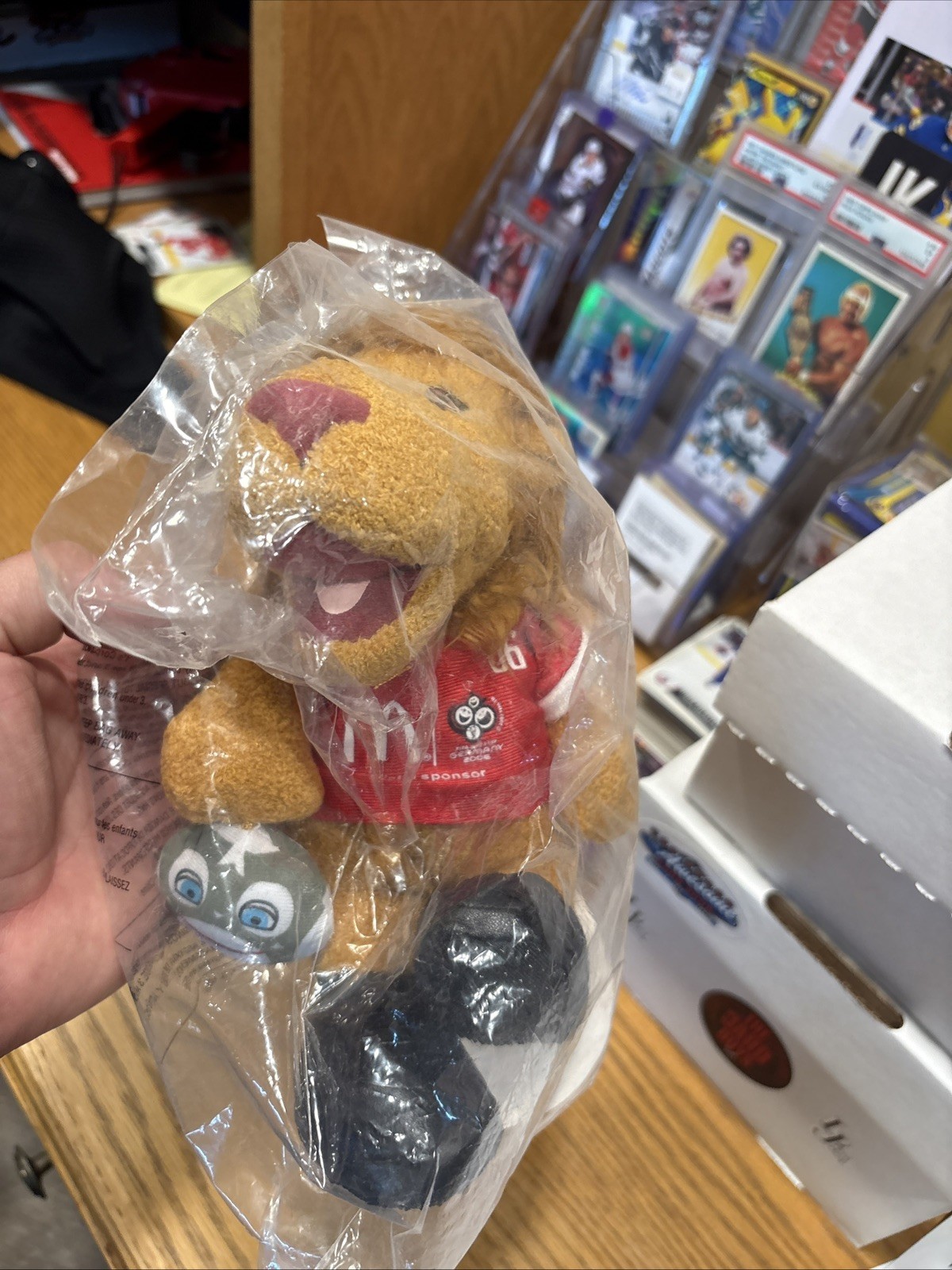 2006 McDonald's GOLEO VI Plush Lion- Official Mascot of 2006 FIFA World Cup- NEW
