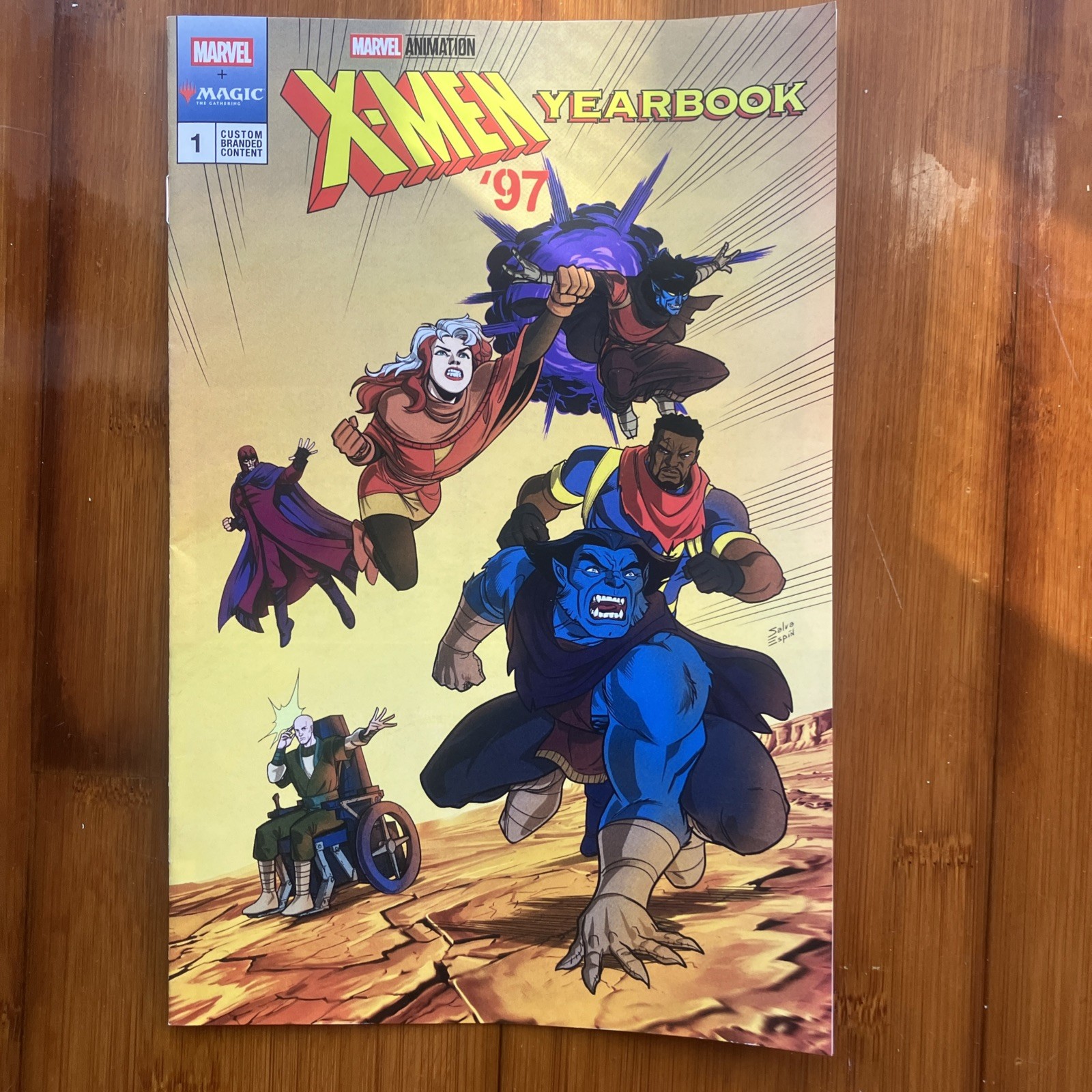 SDCC 2026 MTG Marvel X-Men ‘97 Yearbook #1 Magic The Gathering Promo Comic Book