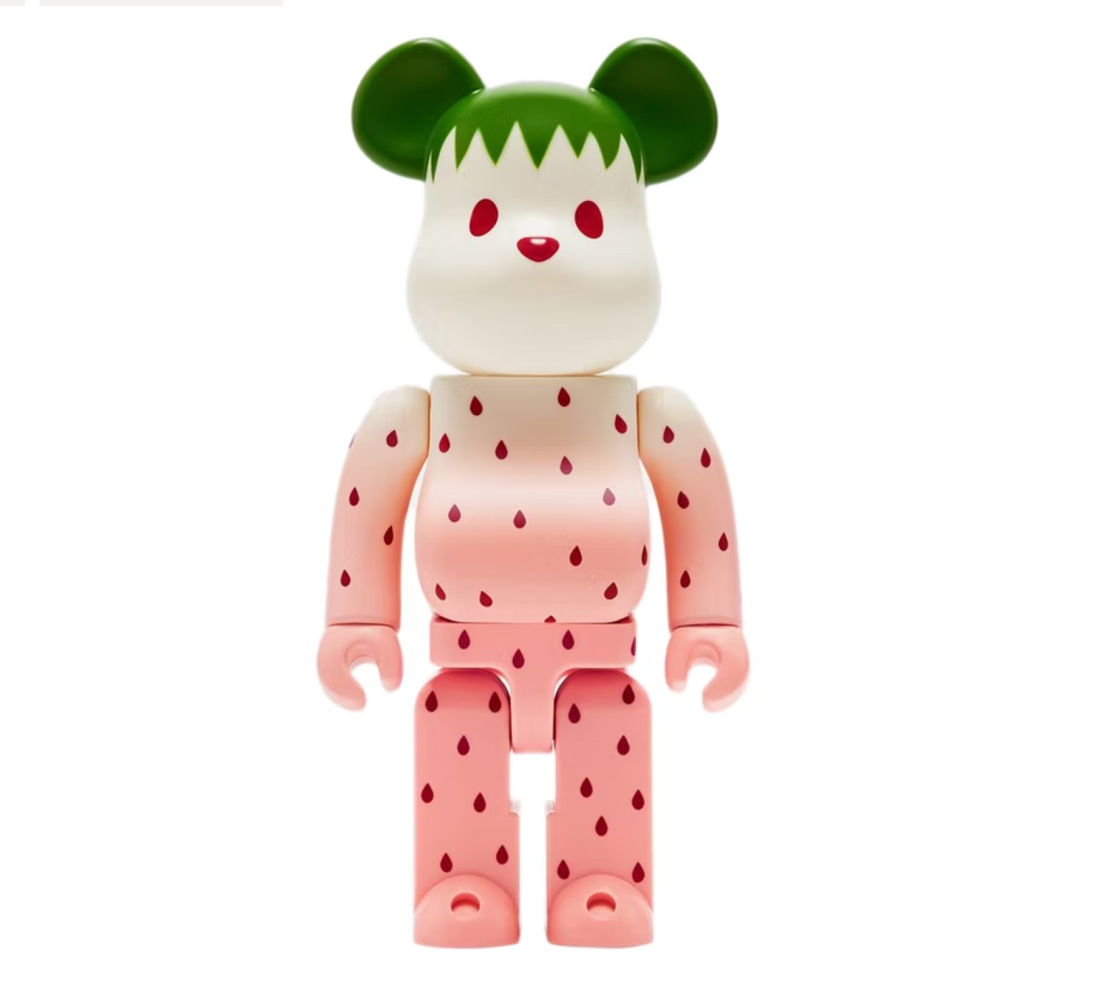 BE@RBRICK x CLOT Summer Fruits Snow Strawberry 1000% 2021 (BEAR-023) One Size