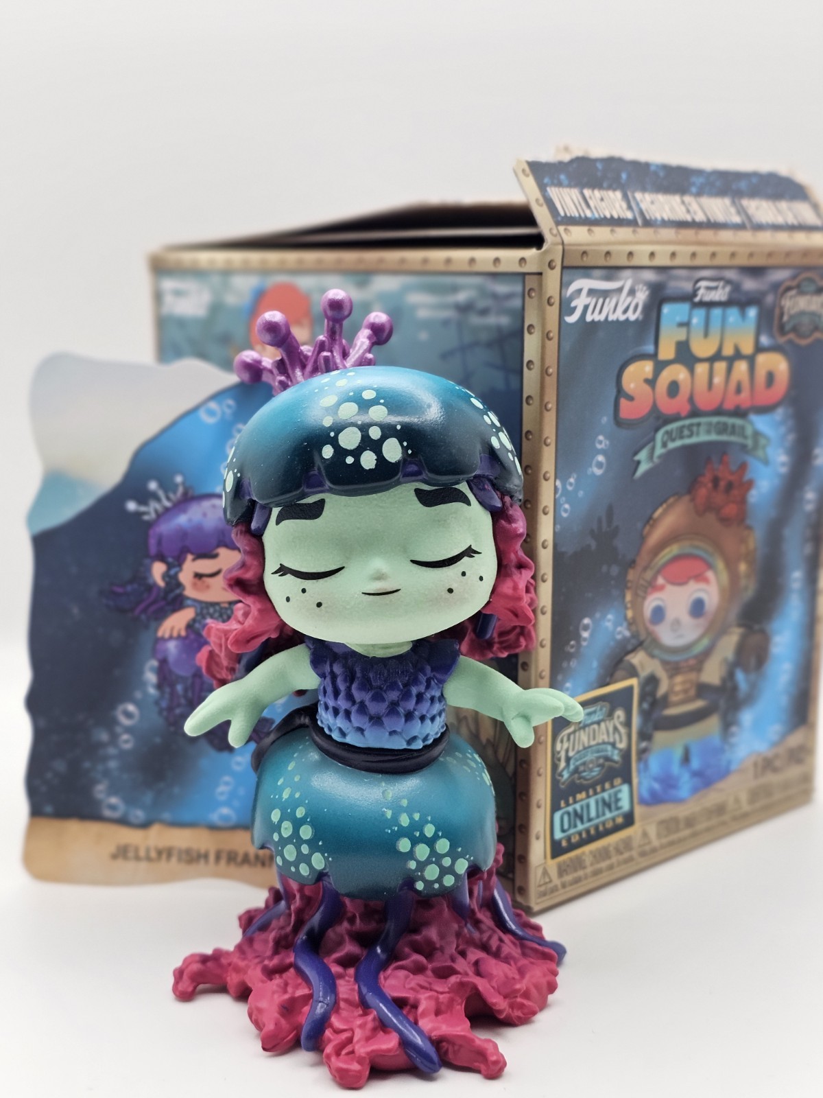 Funko Fun Squad Diver Jellyfish Franny Blind Box Figure Grail Quest 2026 LE 2000