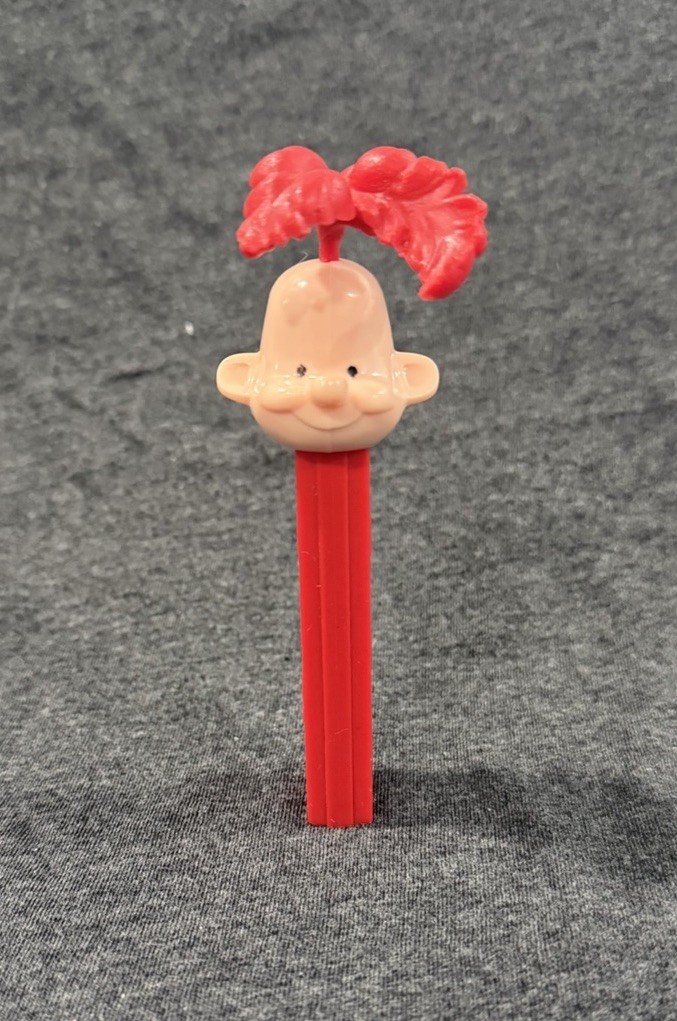 Rare Pez Vintage - Red Knight - No Feet U.S.A Missing Helmet