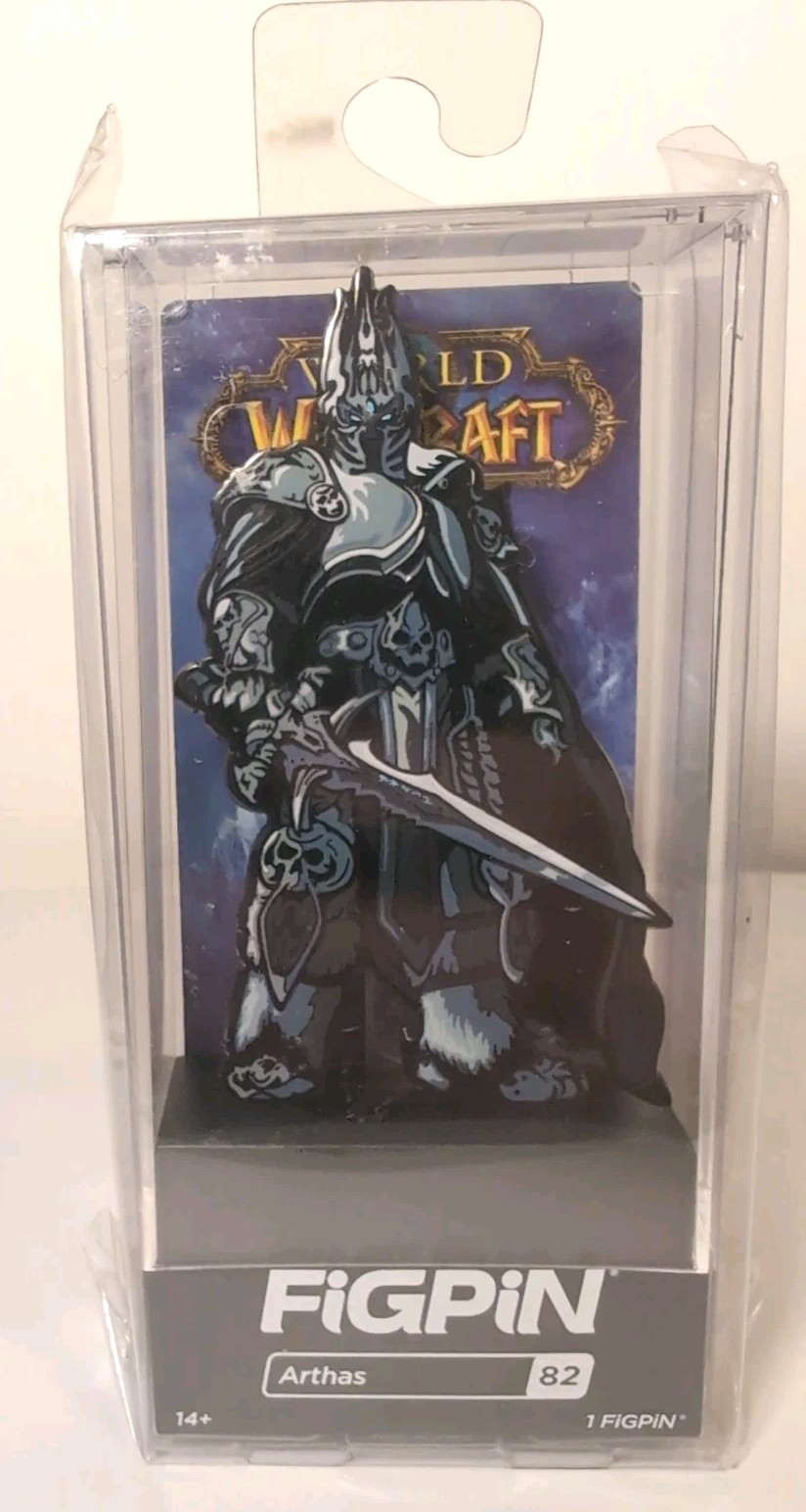 FiGPiN World of Warcraft - Arthas #82 LE 1500 2021 SDCC *LOCKED*