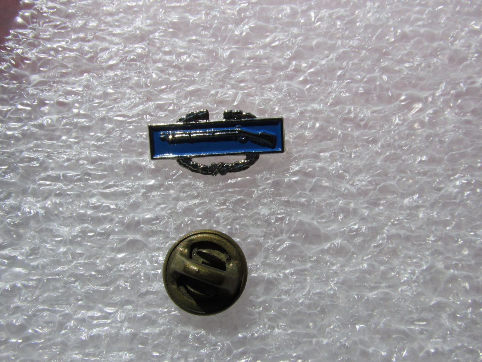 US Army CIB Combat Infantryman Badge Tiny clutch back 1/2 inch