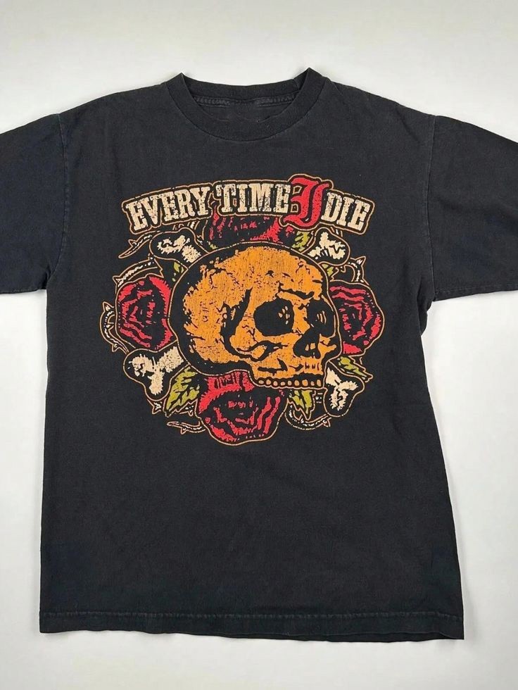 Vintage 2000S Every Time I Die T Shirt Gift Funny BOT_078 