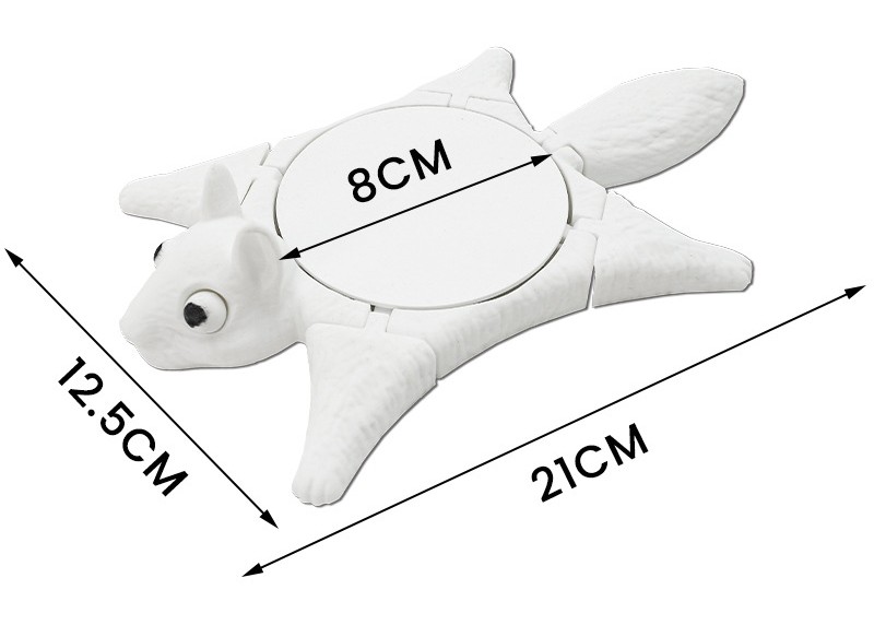 Playful Chic Modern Portable Novel Attractive Flying Squirrel Coaster Decoration