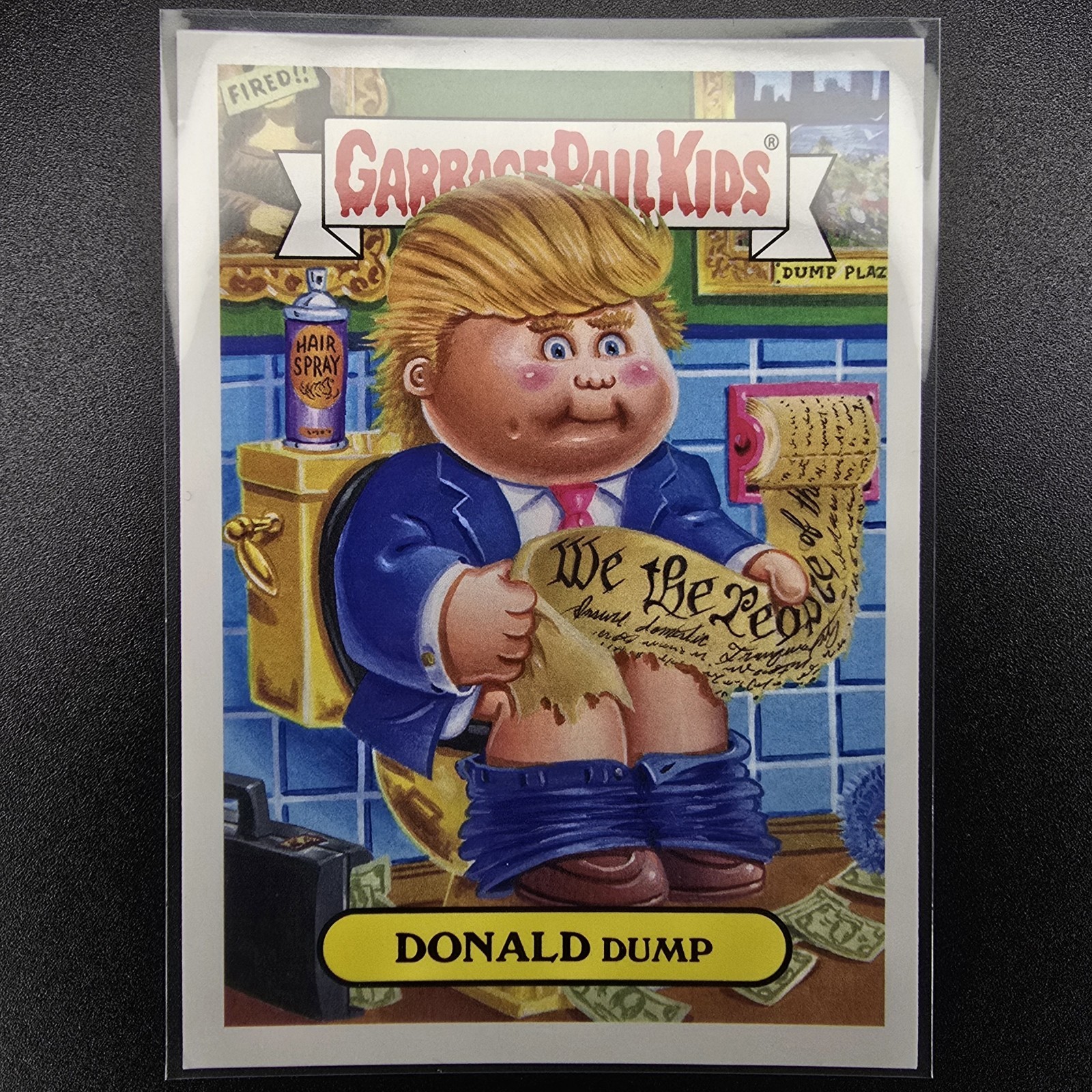 Garbage Pail Kids Donald Dump #3a