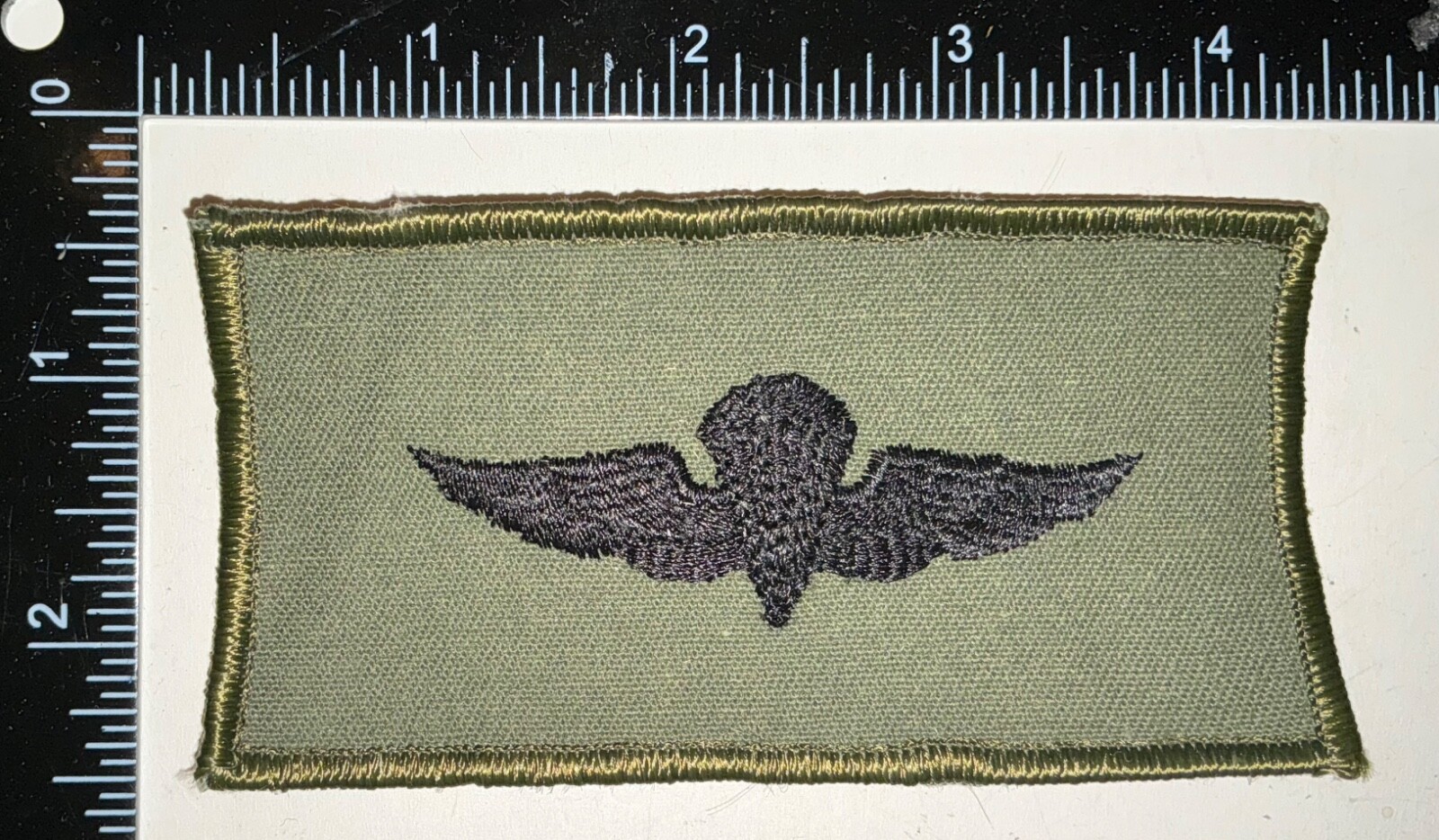USN US Navy USMC Marine Airborne Parachute Jump Wing Badge Insignia Shirt Patch