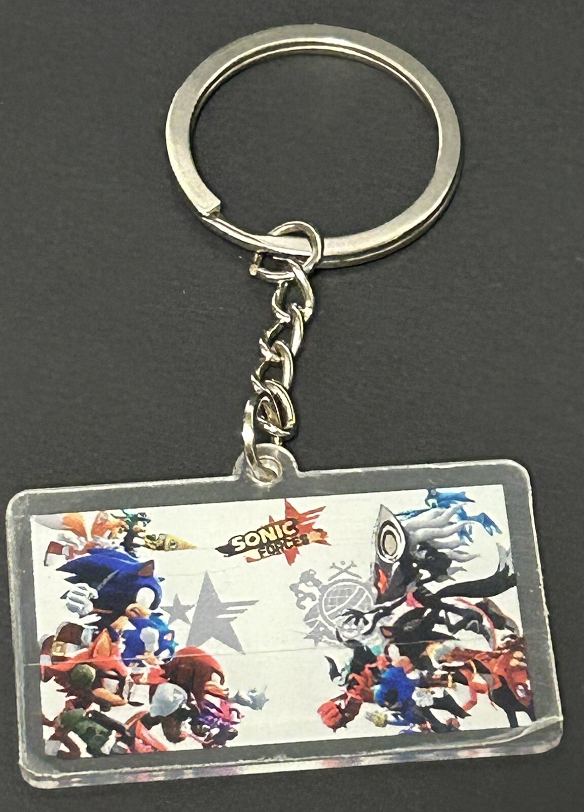 Sonic The Hedgehog “Sonic Forces” Rectangular Acrylic Keychain