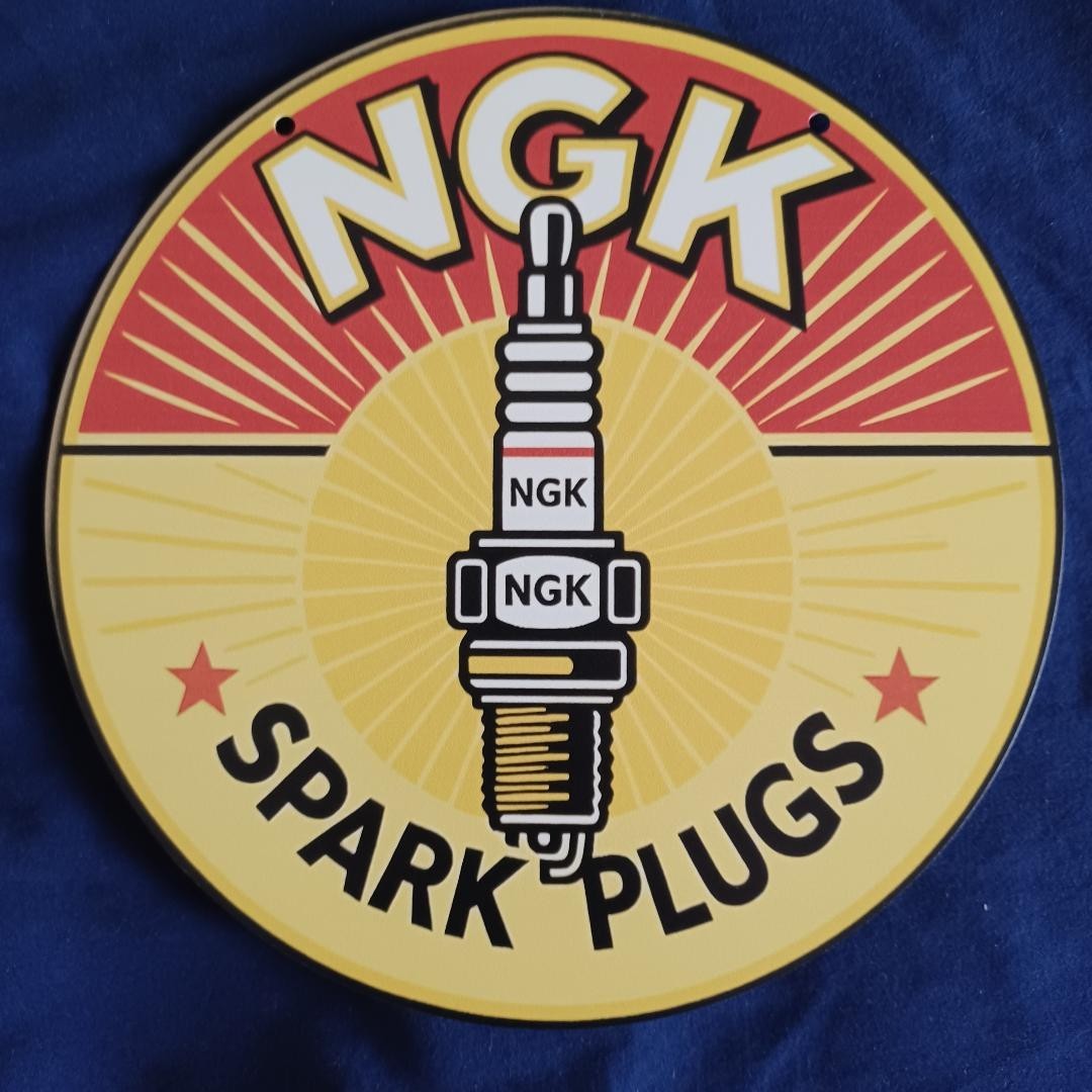NGK Metal Sign 8\