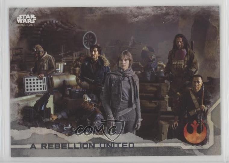 2016 Star Wars: Rogue One Series 1 Grey Squad Jyn Erso A Rebellion United 1cc7