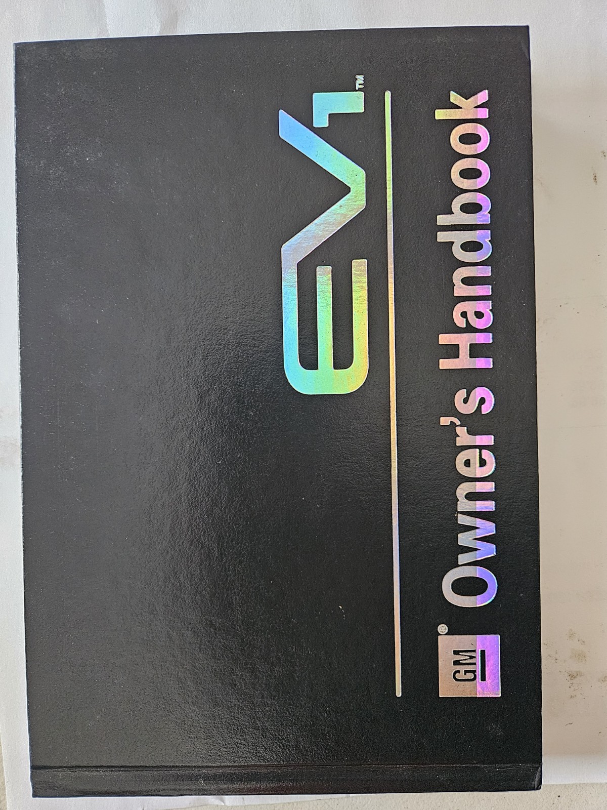 1997 EV1 GM Owners Handbook Manual 