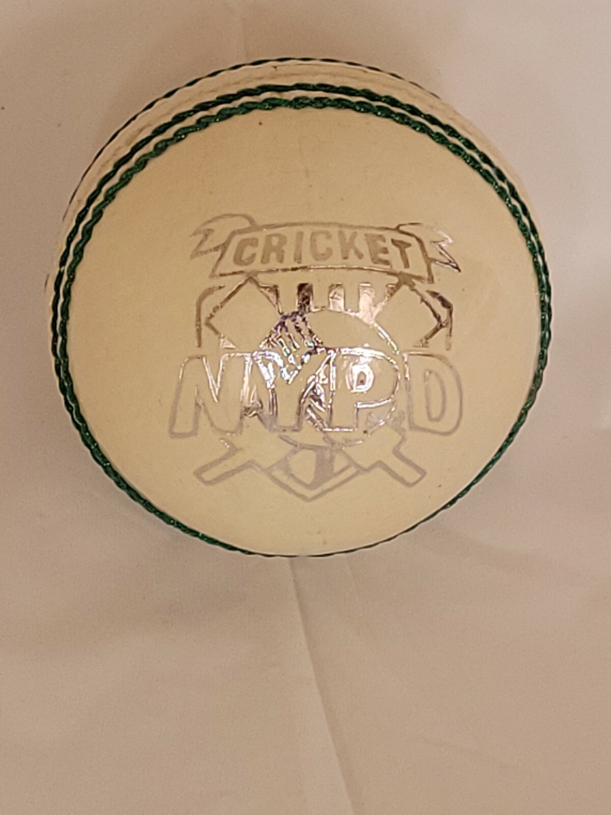 Vintage Cricket Ball 5 & 1/2 Oz. Grade A Special Edition NYPD Stamped Rare New