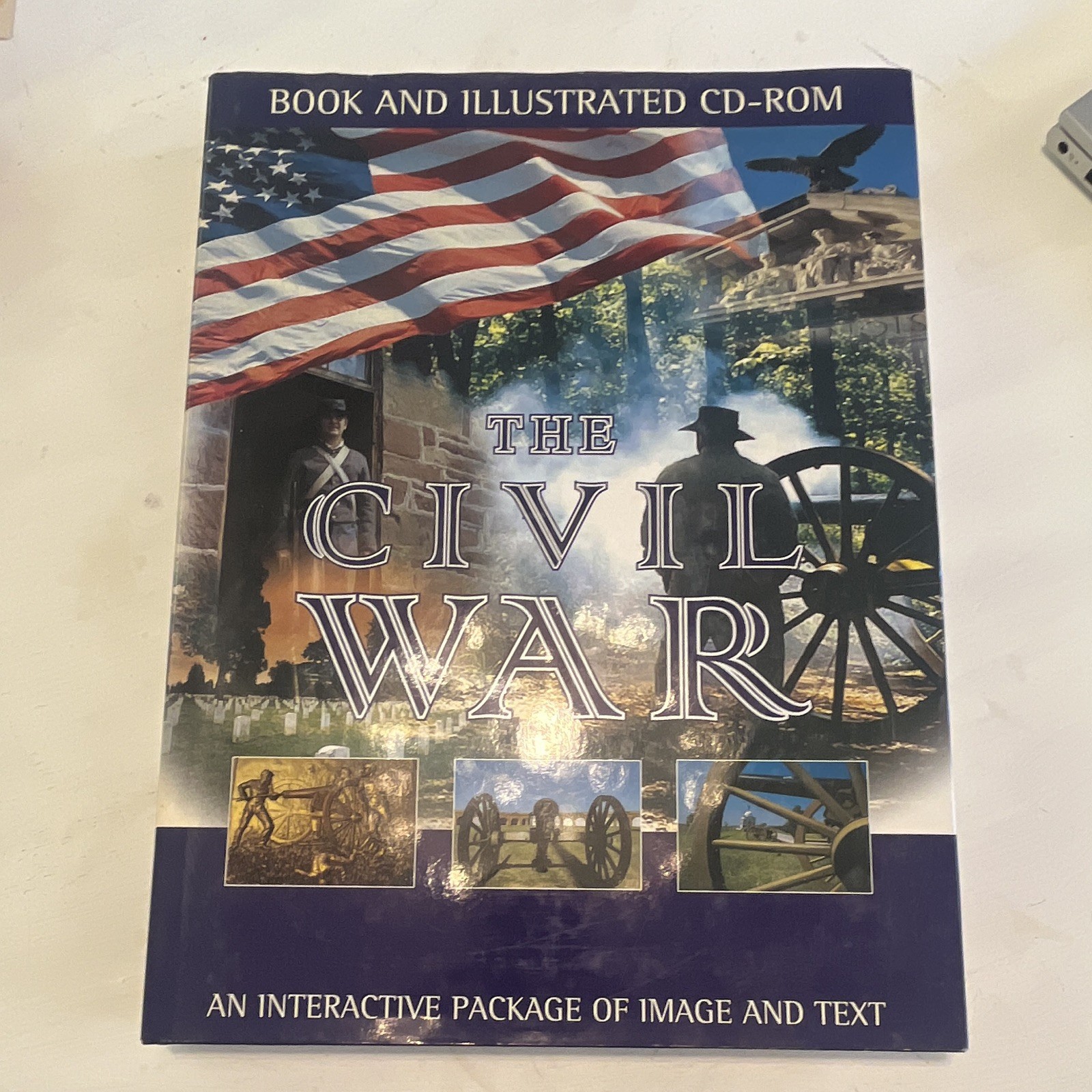 The Civil War 1861-1865 David E. Roth Book w/ Illustrated No CD-ROM Package