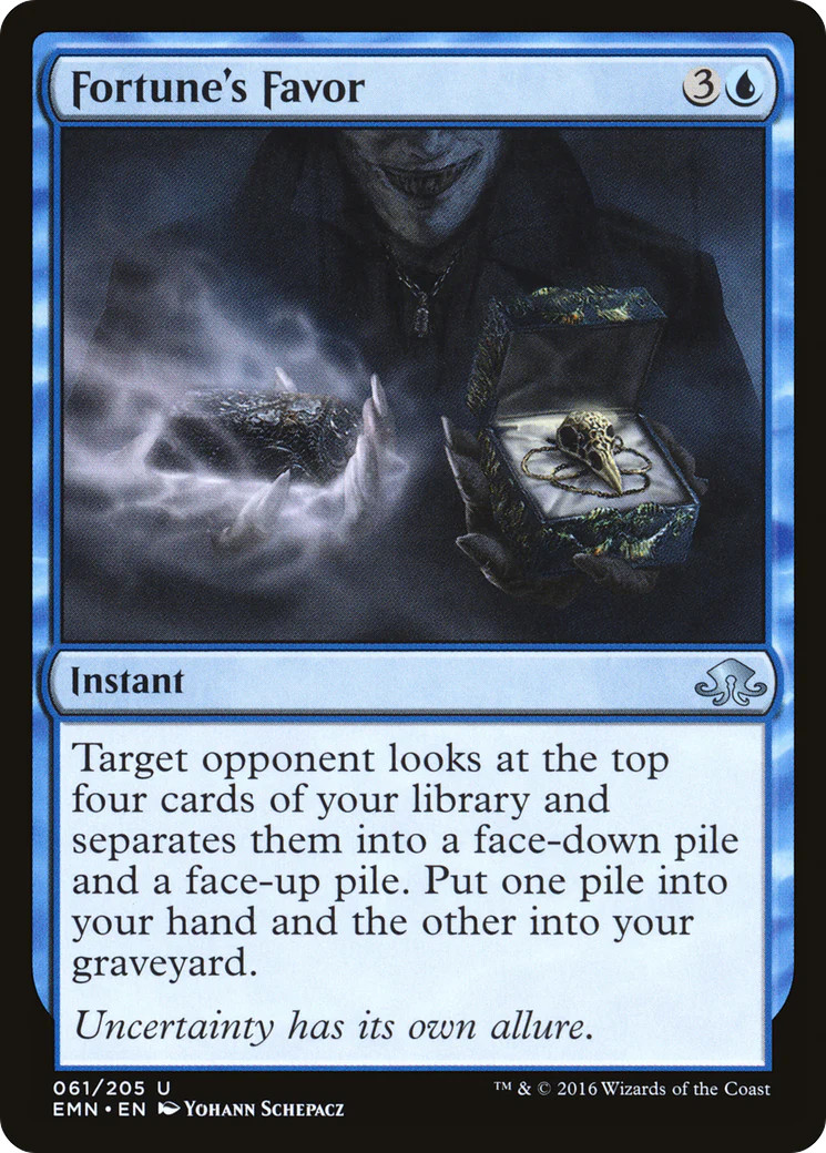 Fortune\'s Favor [Eldritch Moon] Magic MTG
