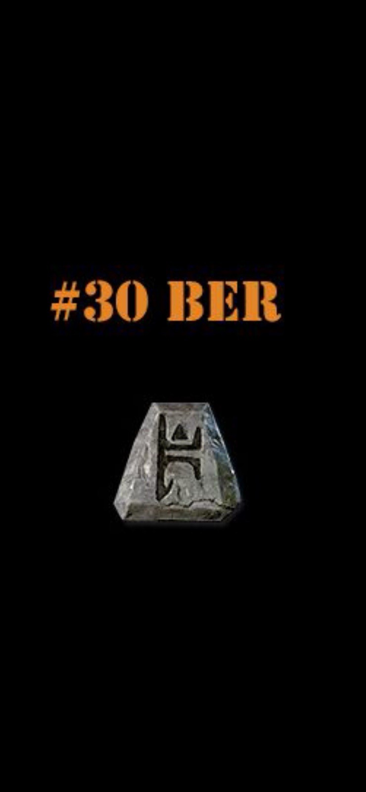 BER #30 Ber Rune | Ladder Season 14 Softcore | PC Only Diablo 2 Resurrected