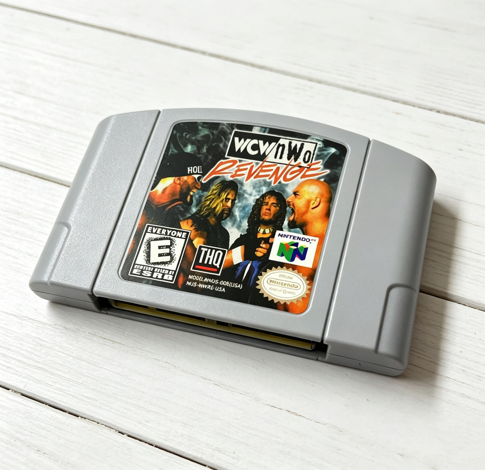 for Nintendo 64 N64 Game - Tested & Working WCW-nWo Revenge