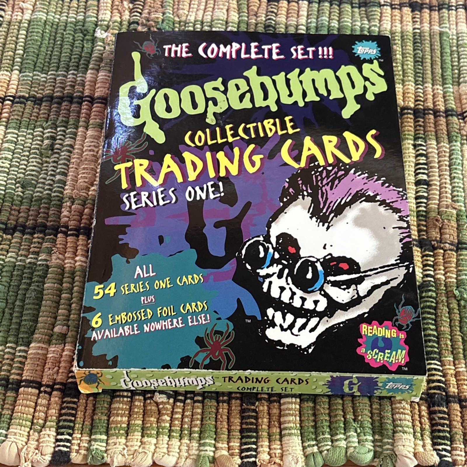 1996 Topps Goosebumps Collectible Trading Cards Series 1 Set New Sealed Box Set 