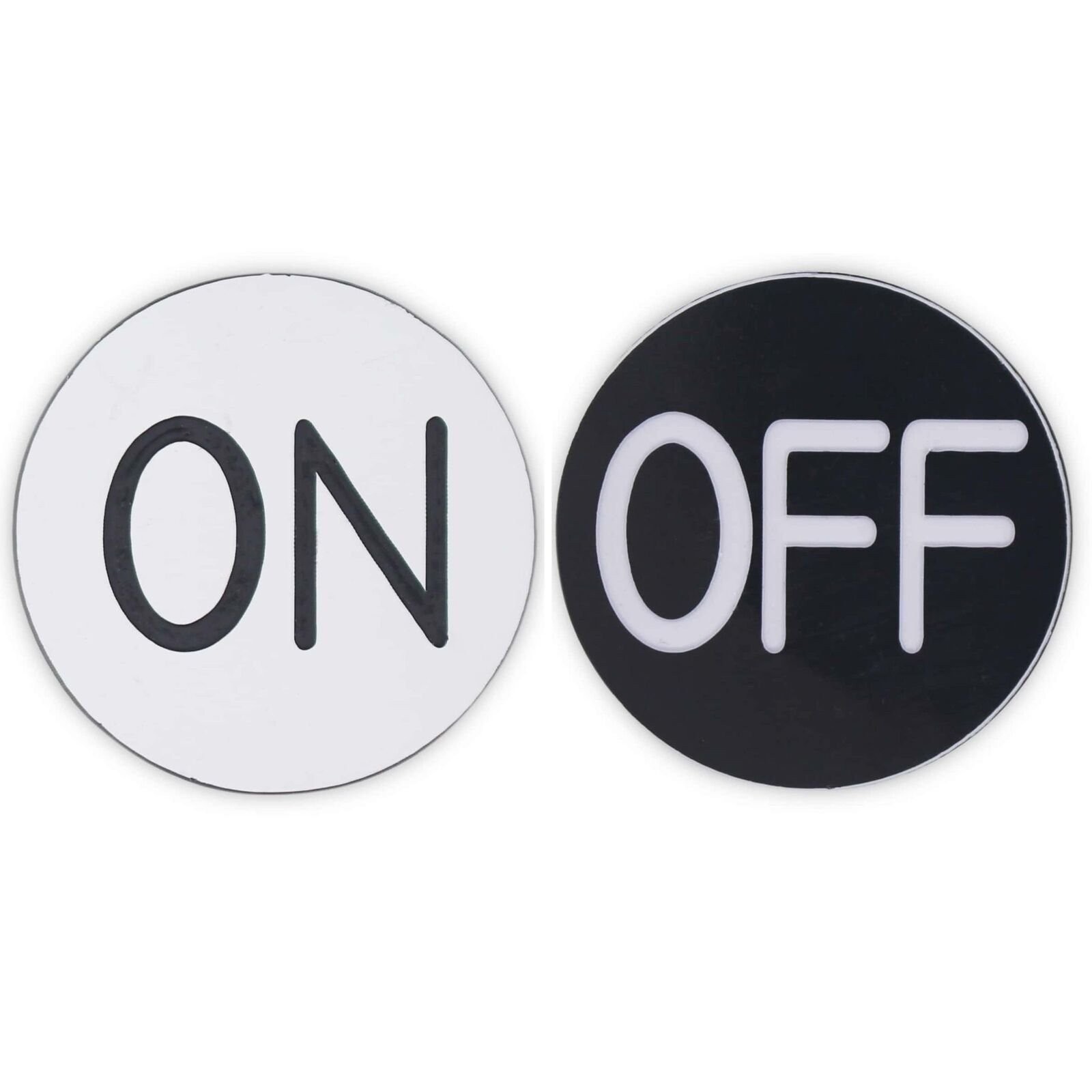 Craps On / Off Lammer Buttons (10x) Double-Sided 1.25\