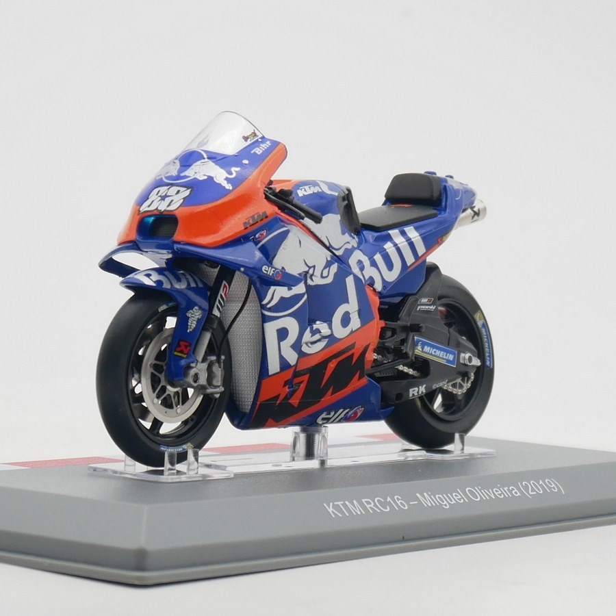 Rare IXO 1:18 KTM RC16 Oliveira 68 MotoGP Bike Collectible