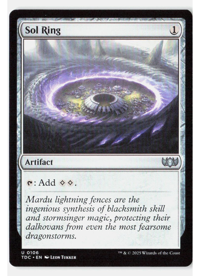 Sol Ring [TDC - 106] Magic