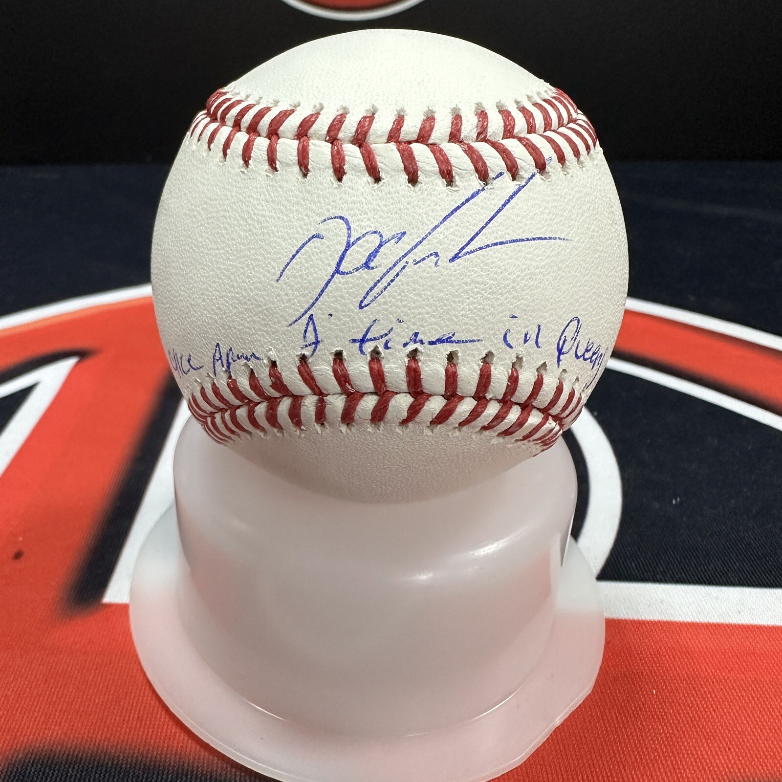 Dwight Doc Gooden New York Mets Signed OMLB Baseball Inscribed Autographed JSA