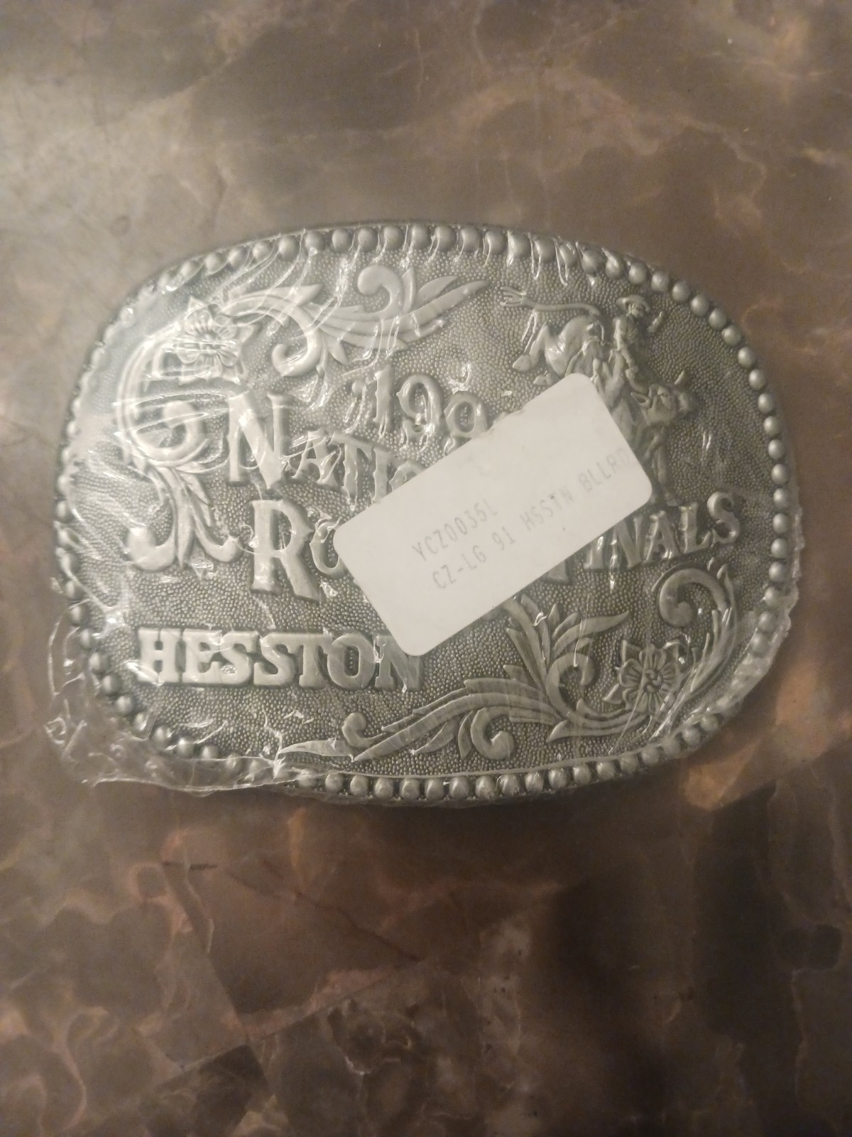 Vtg 1991 Hesston National Finals Rodeo Sealed New. By Awards Design Medals 