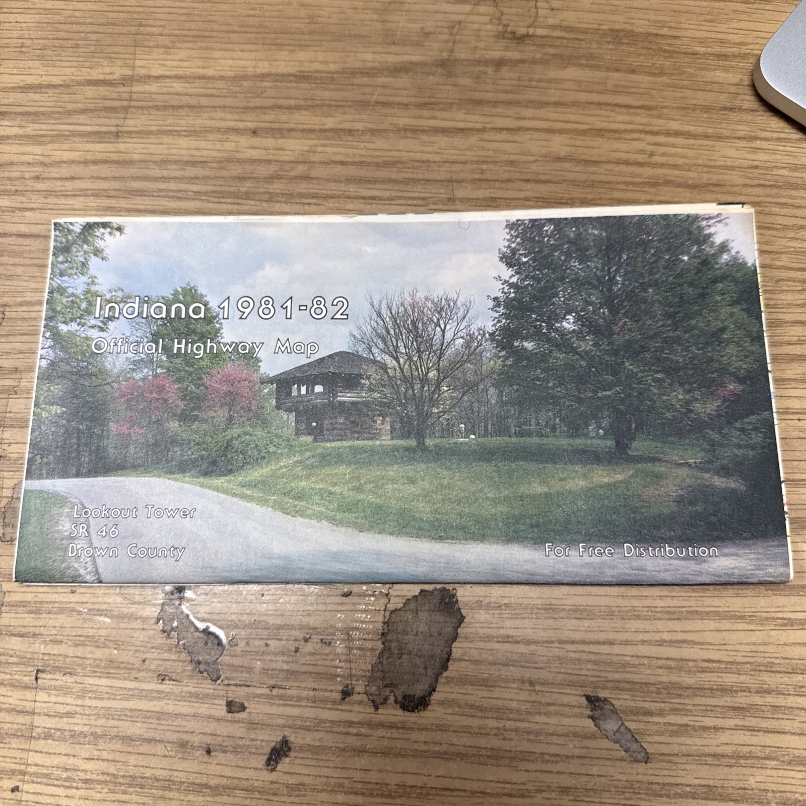 1981-82 Indiana Official Highway Map
