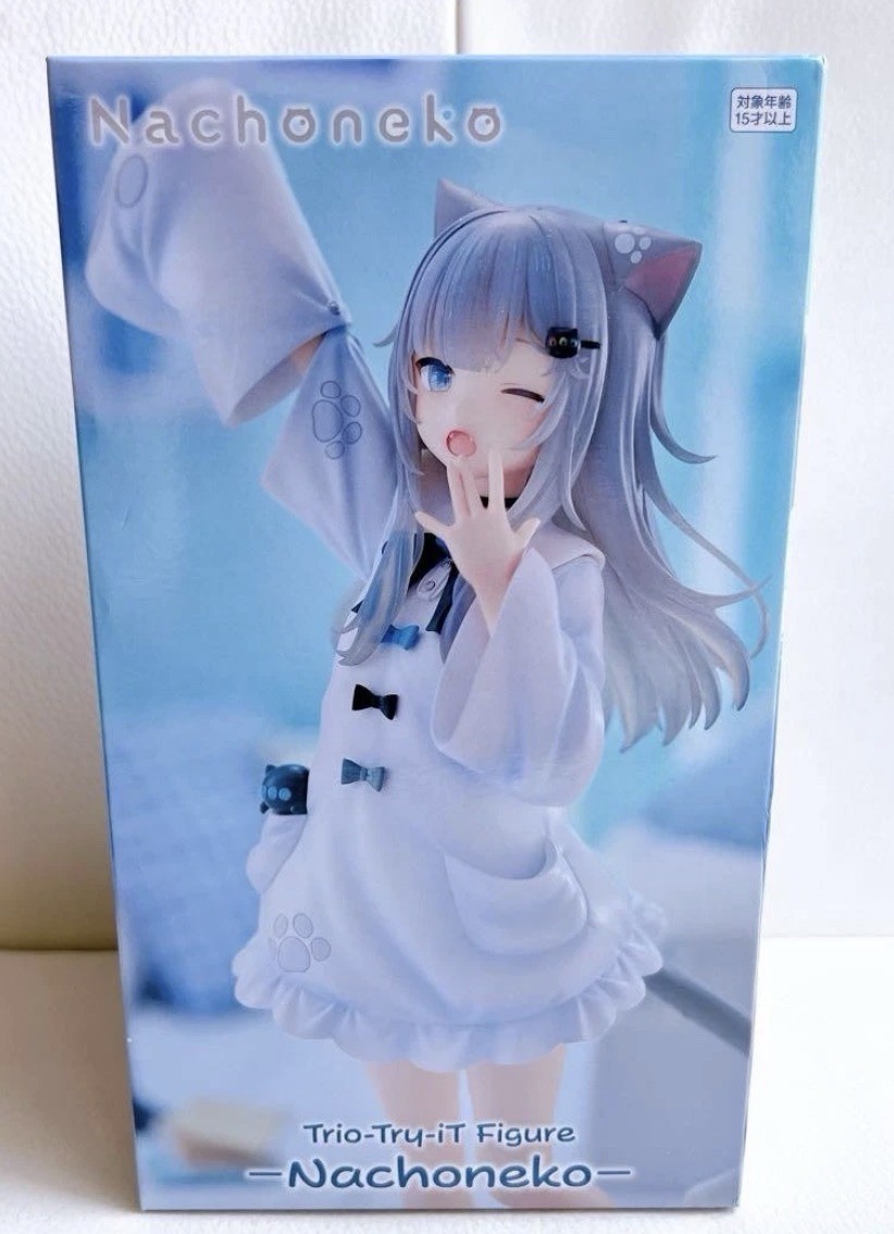 FuRyu Trio-Try-iT Nachoneko Figure Vtubers Hololive New In Box - US Seller