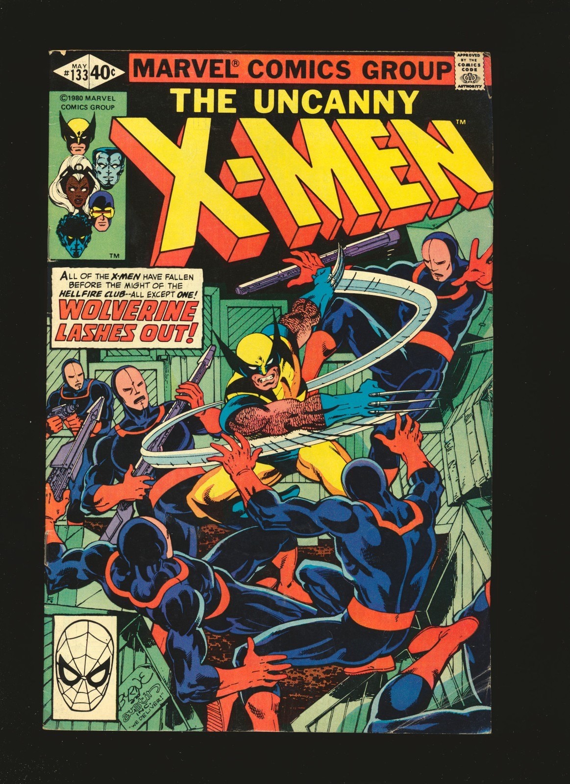 Uncanny X-Men #133, VG 4.0, 1st Wolverine Solo Cover