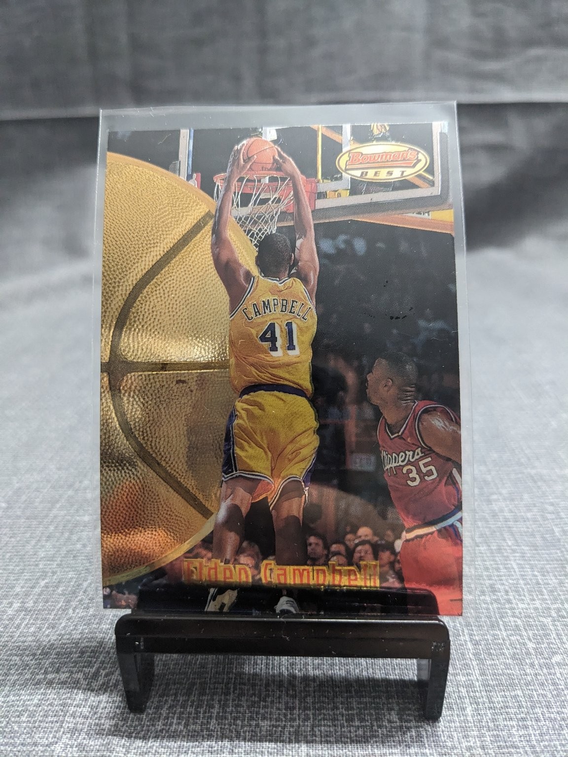 NBA Elden Campbell 1998 Bowman's Best Topps #70