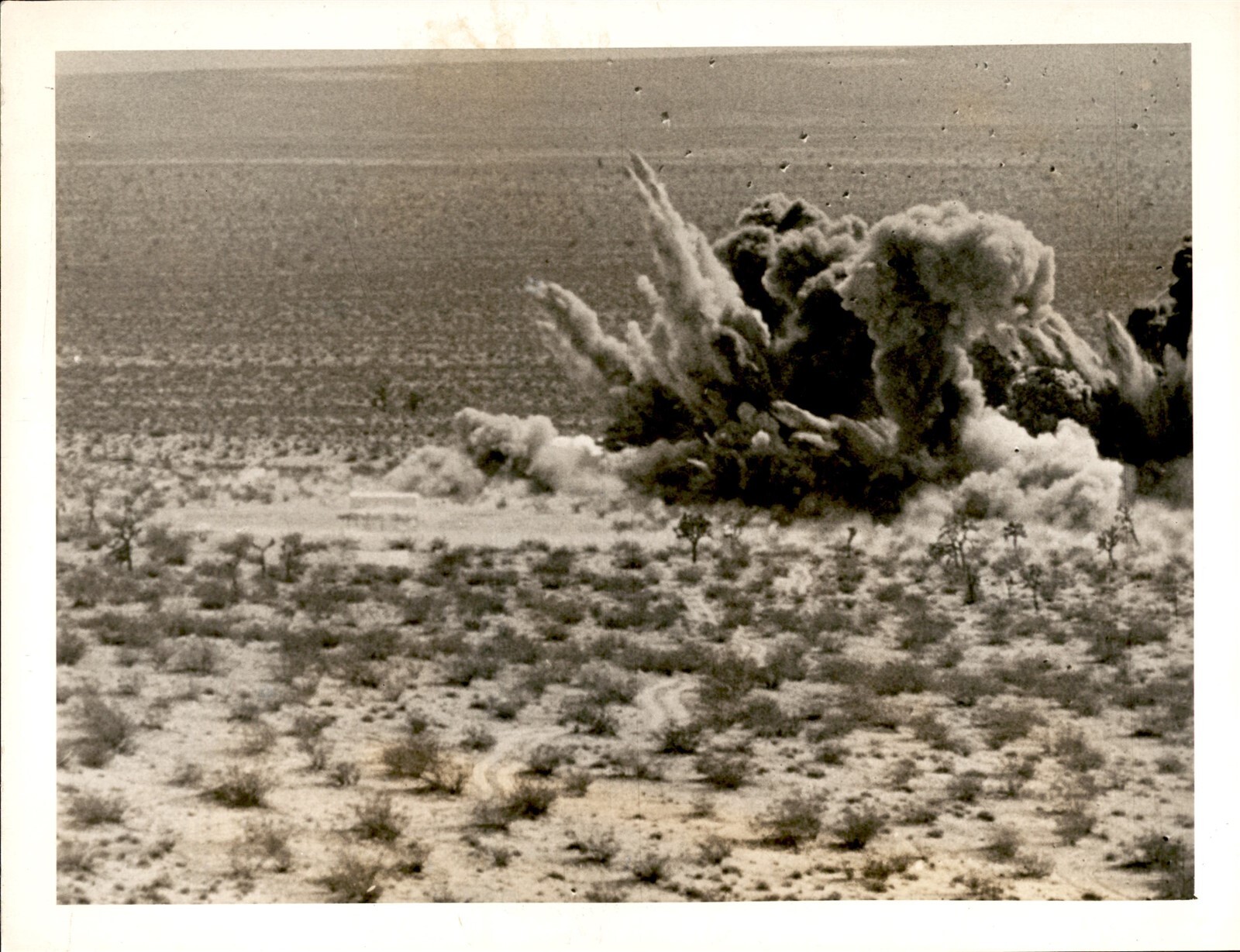 GA222 Original Photo US ARMY BOMBERS DEMOLISH 