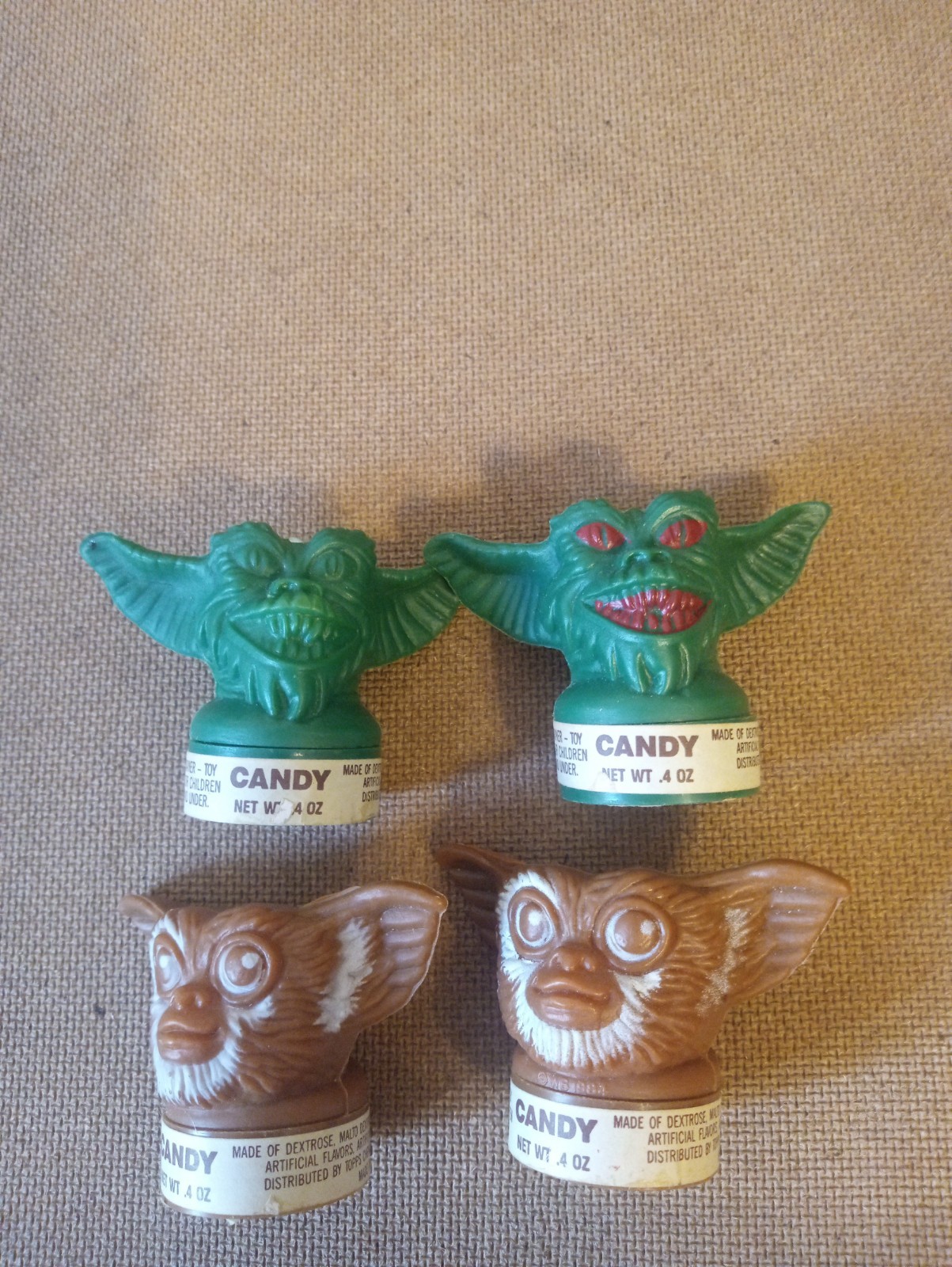 Vintage TOPPS Gum Gremlin Candy Container