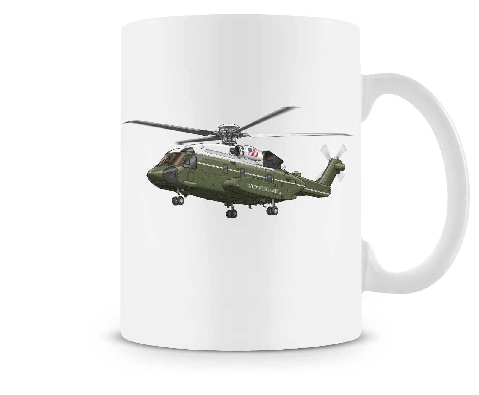 Sikorsky VH-92 Patriot Ceramic Coffee Mug - 15oz.