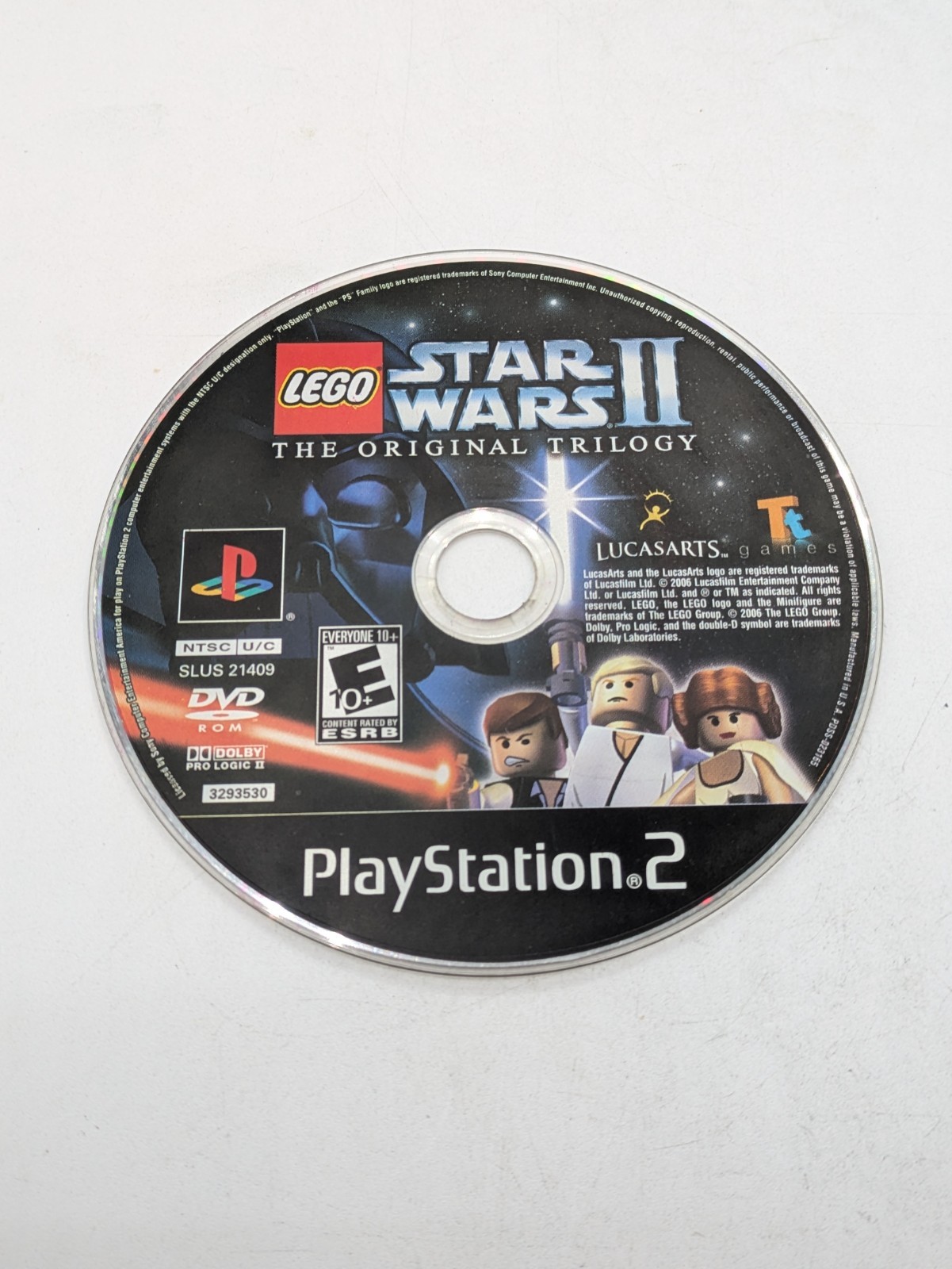 LEGO Star Wars II The Original Trilogy PlayStation 2 Video Game PS2 NTSC
