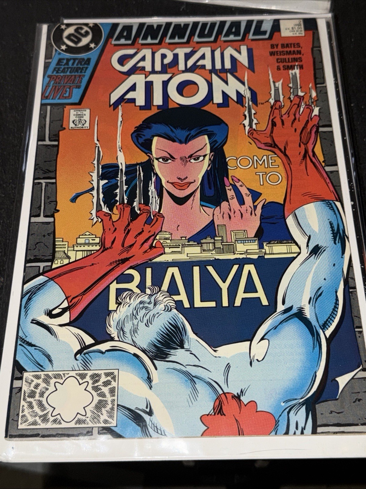Captain Atom Annual #2 DC Comics 1988 Cary Bates