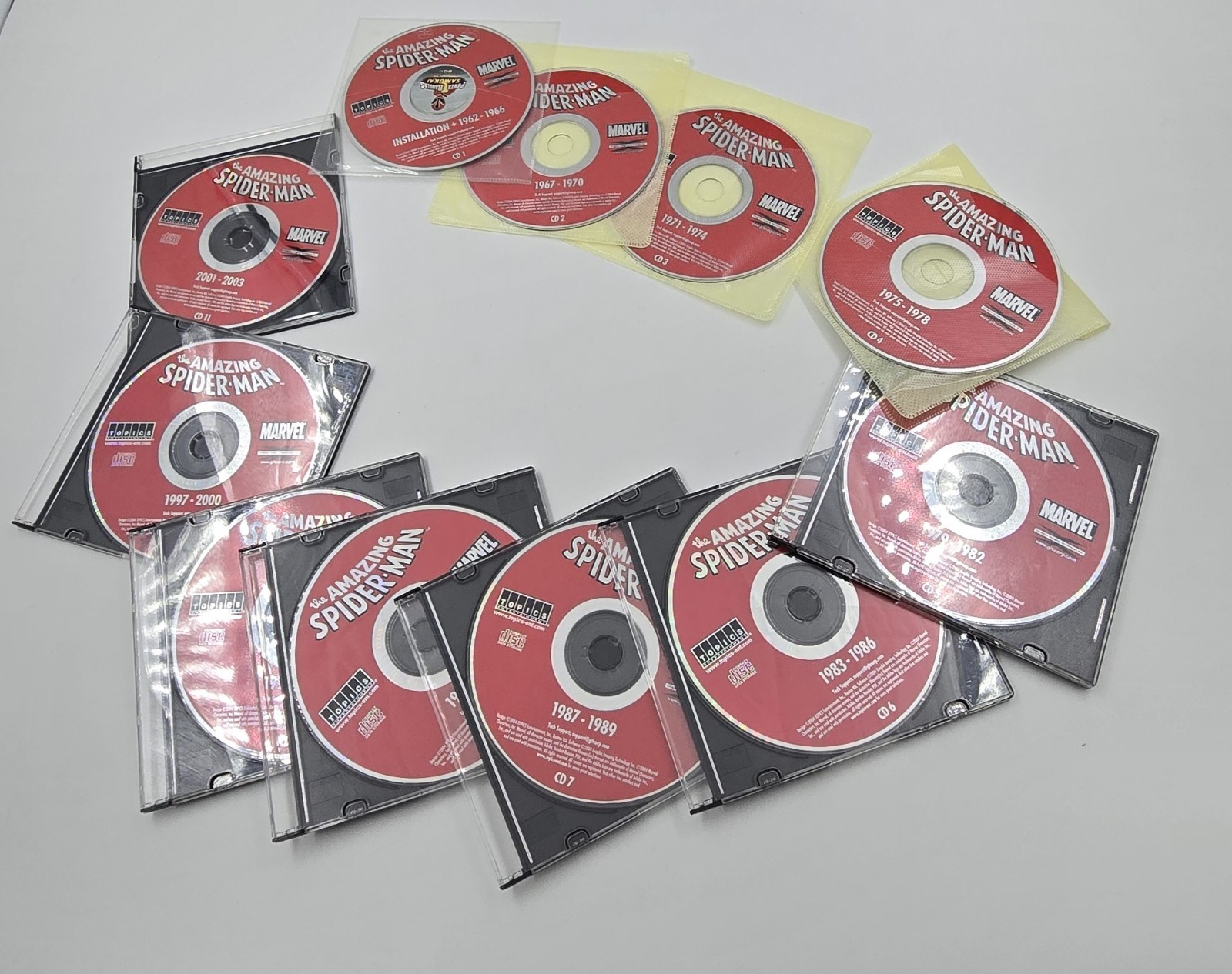 MARVEL 40 YEARS OF THE AMAZING SPIDER-MAN 11 CD-ROM COLLECTION