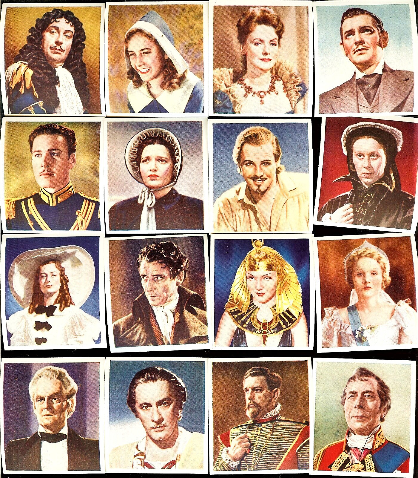 1938 Godfrey Phillips Characters Come To Life Full 36 Card Set NM